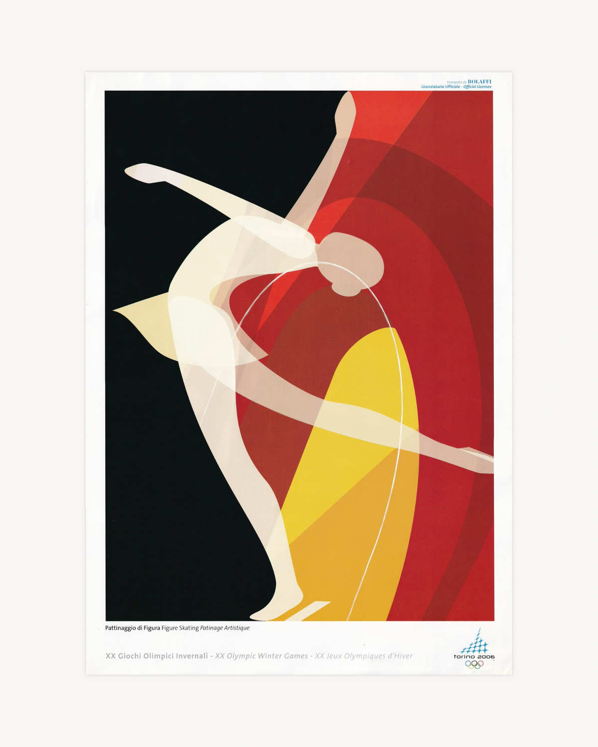 2006 Torino XX Winter Olympics: Figure Skating Posters Bolaffi