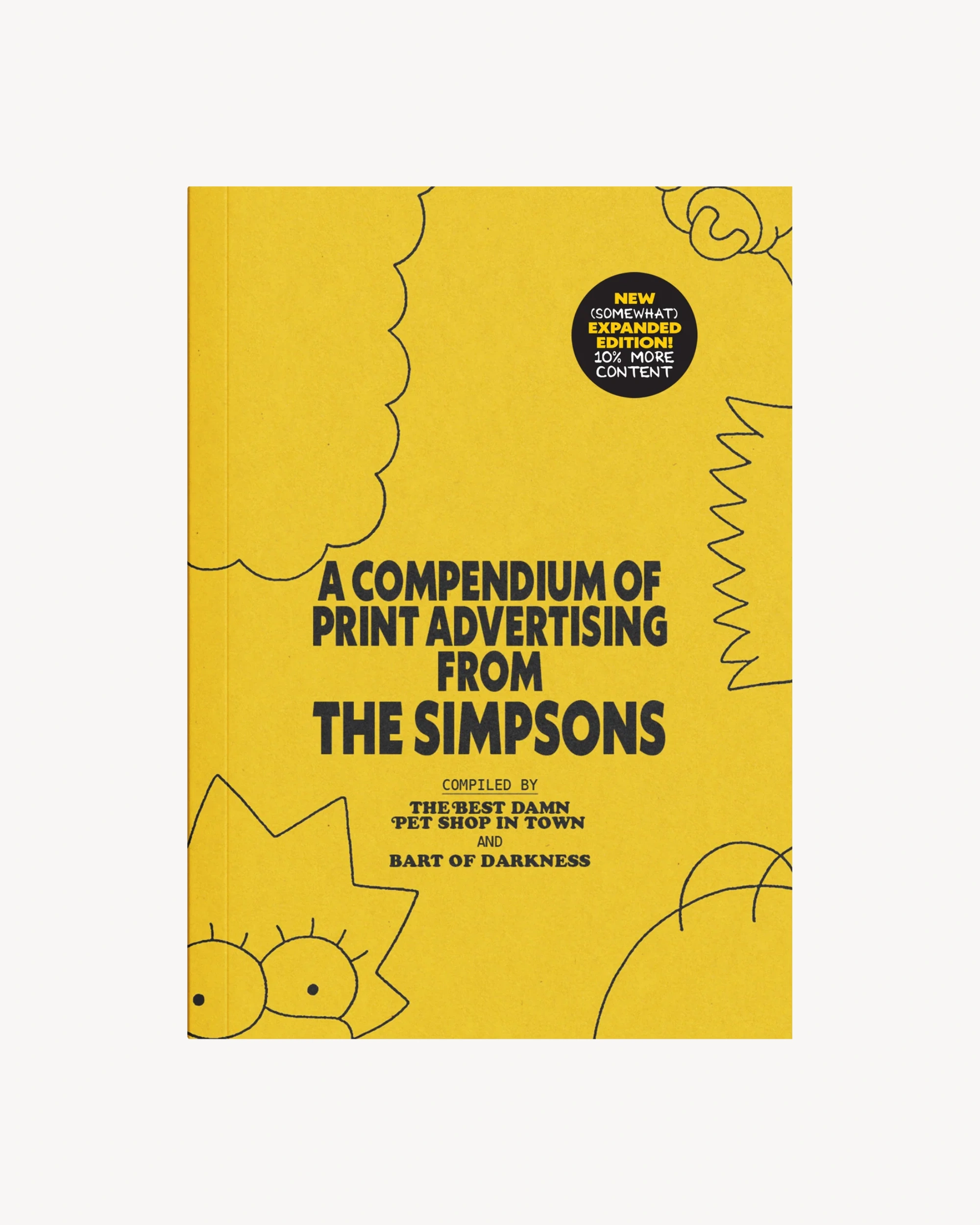 A Compendium of Print Advertising from The Simpsons (new expanded edition) - Lock Books Art Books Lock Books