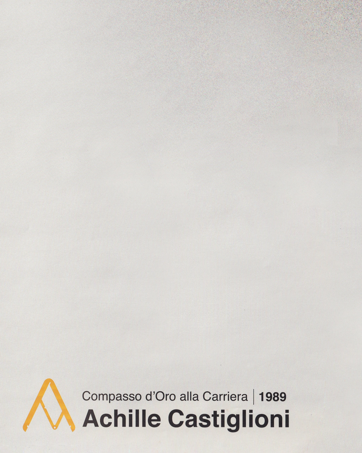 Achille Castiglioni - ADI Design Museum Posters ADI Design Museum Compasso D'Oro