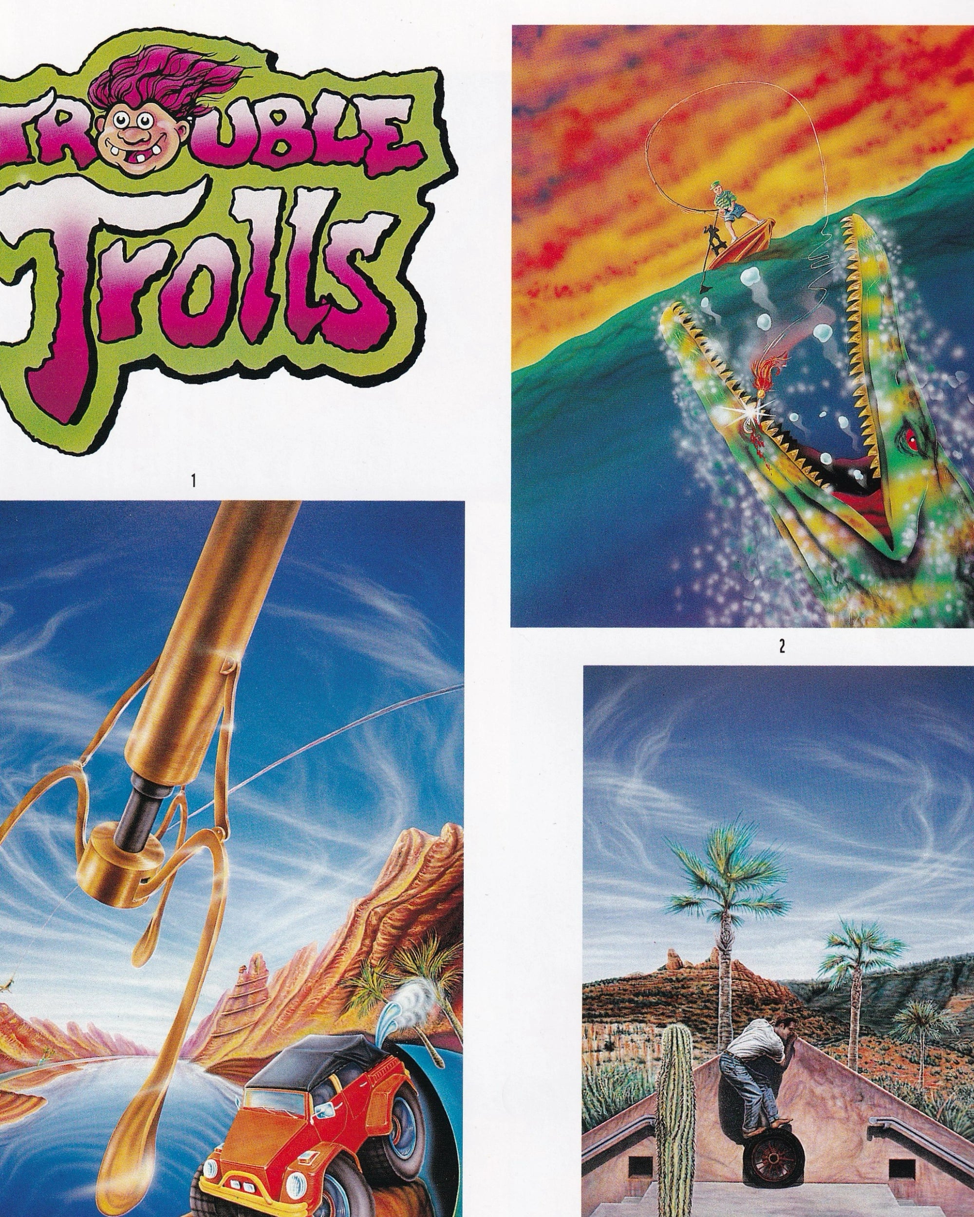 Airbrush Action 2 Old Books Props!