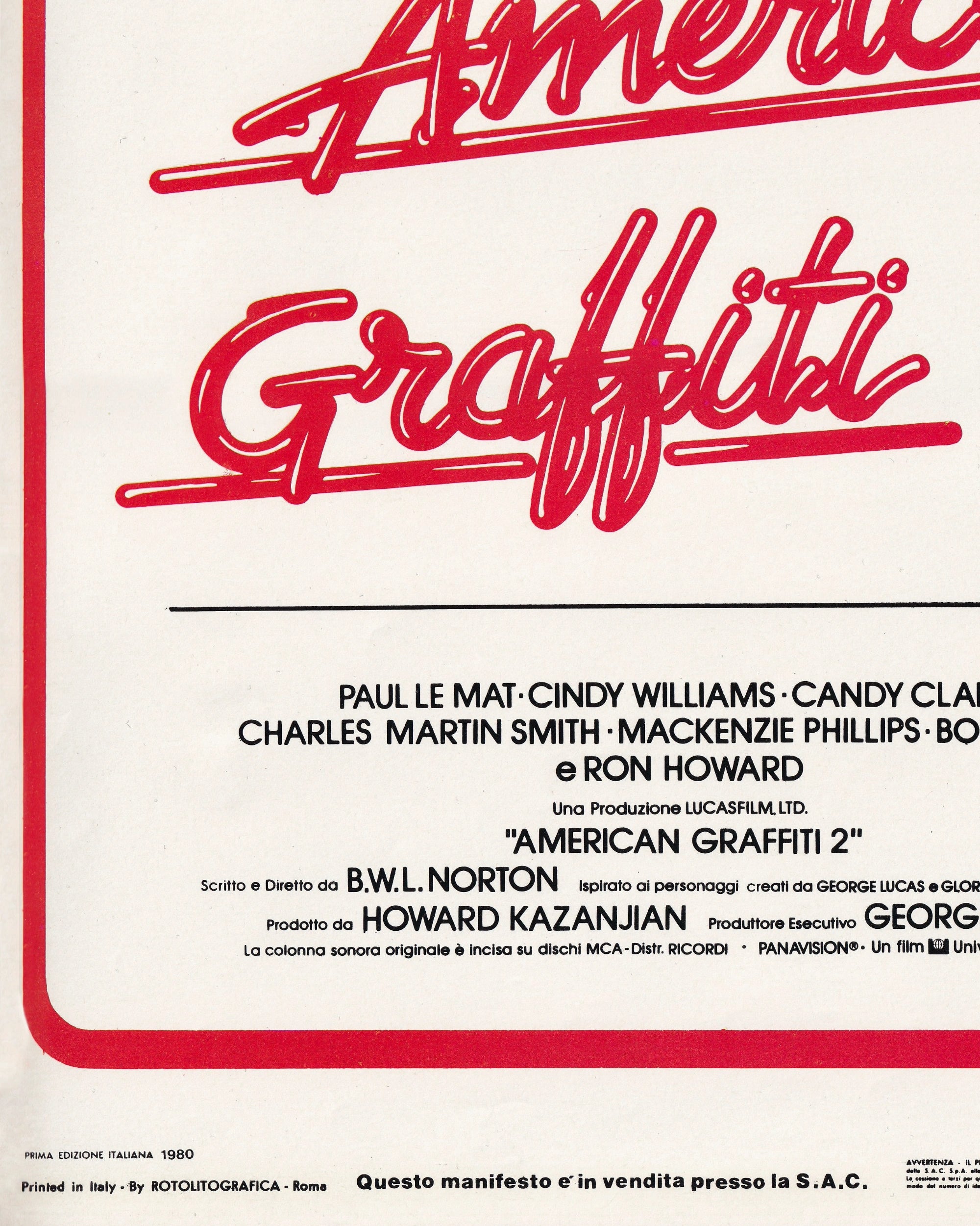American Graffiti 2 Cinema Posters Props!