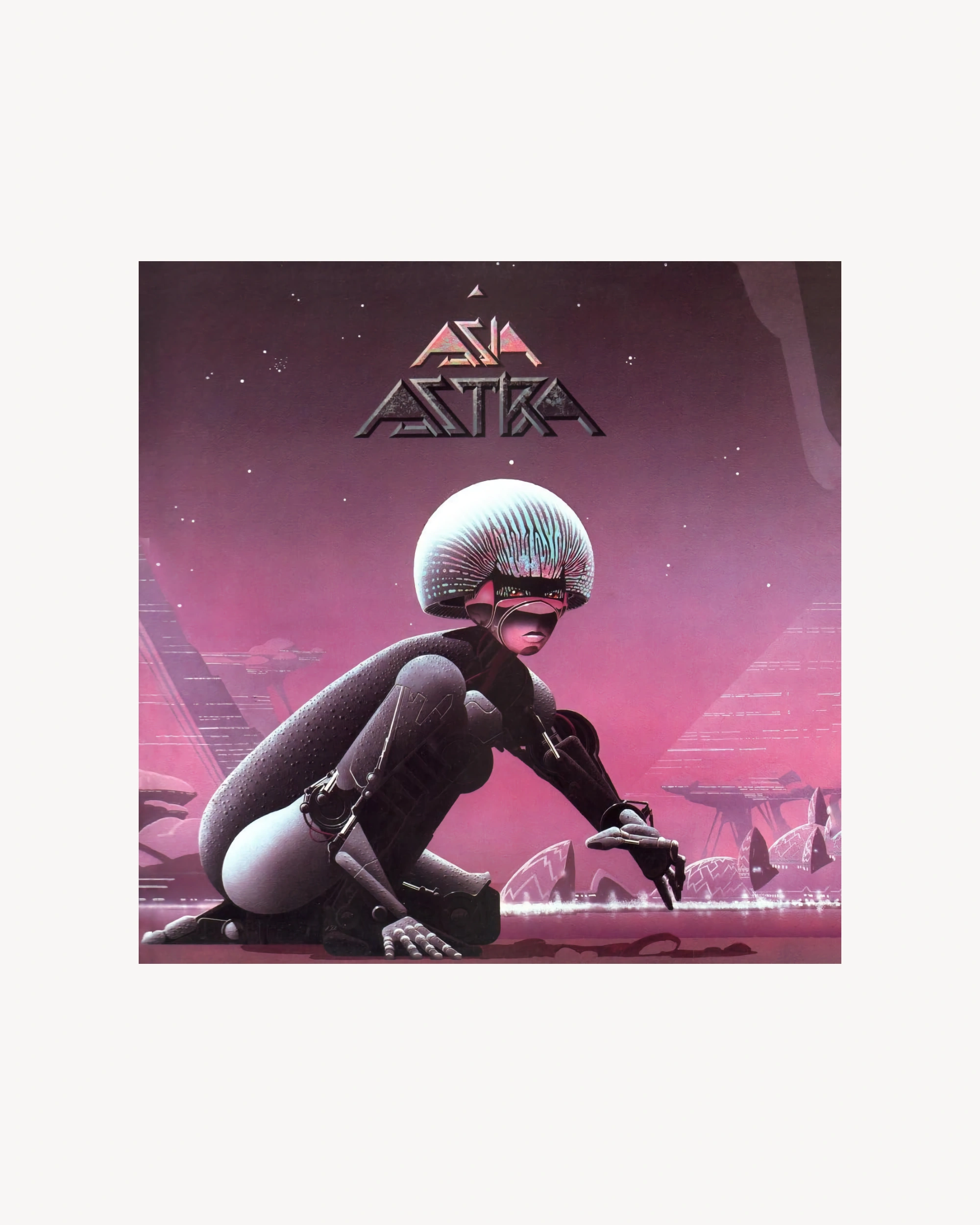 Astra - Asia 1985 LP Geffen Records