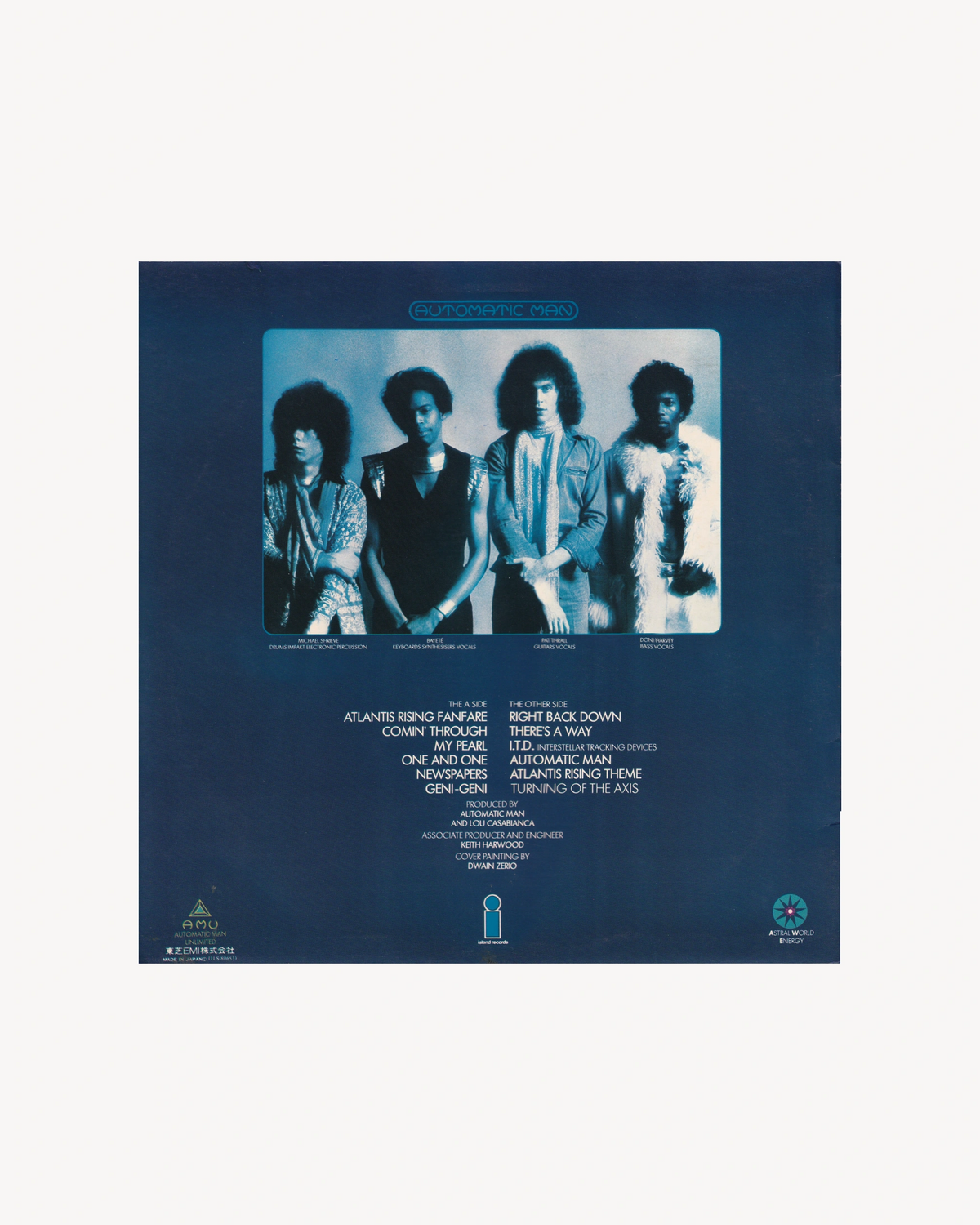 Automatic Man - Automatic Man 1976 (Jpn)