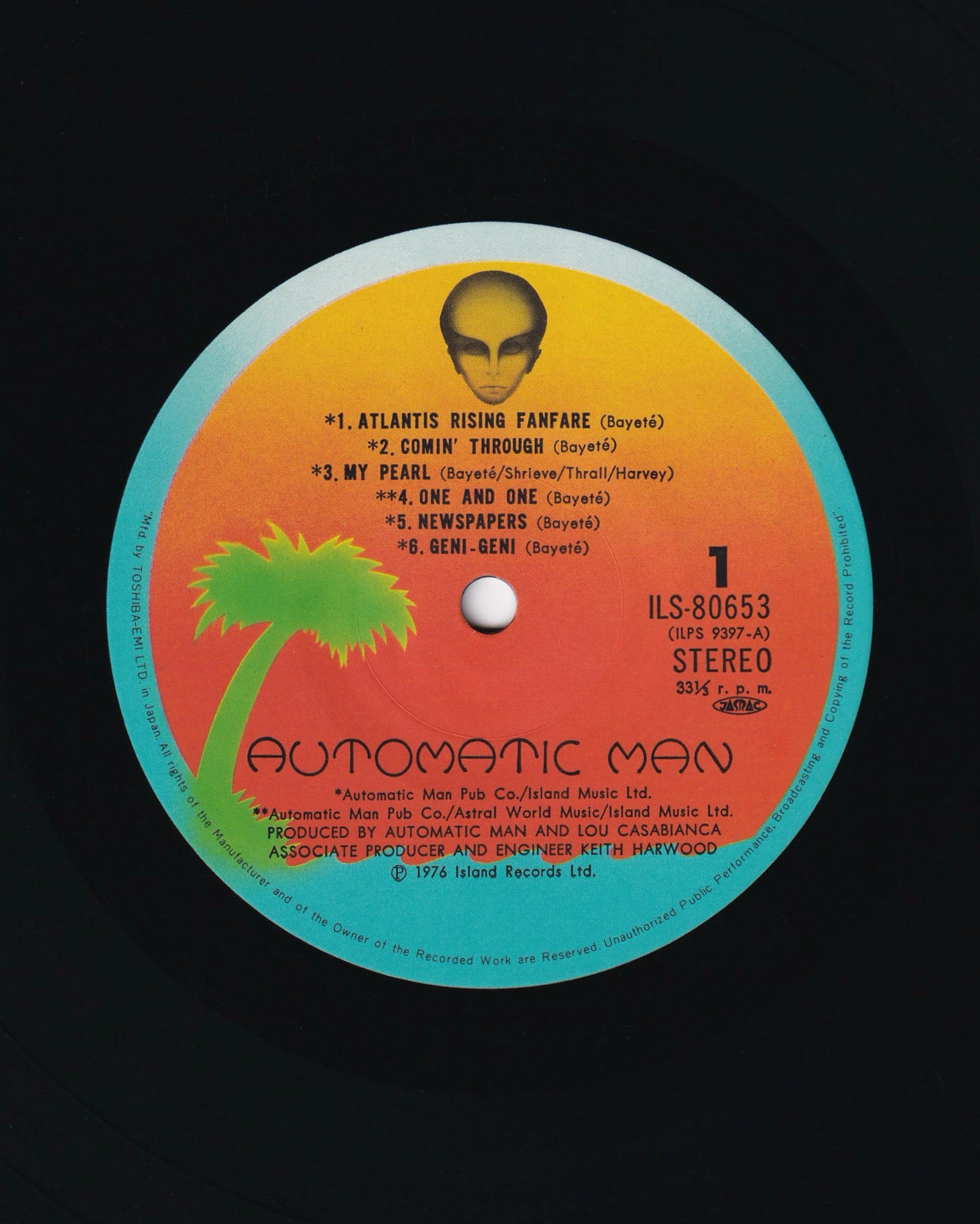 Automatic Man - Automatic Man 1976 (Jpn)