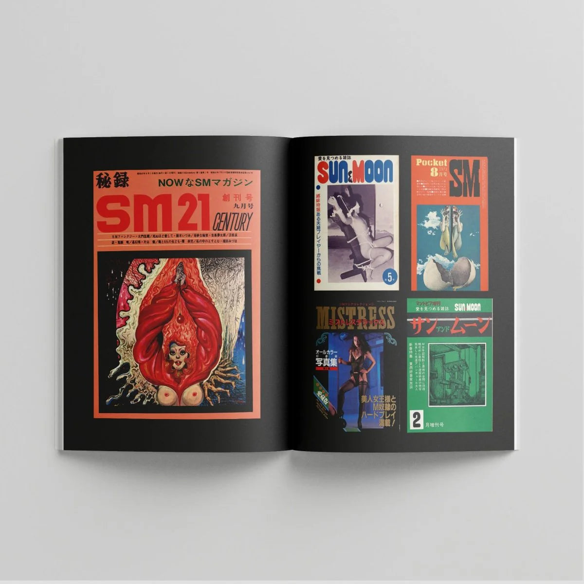 BDSM magazines from Japan 1950 - 2010 - Masala Noir Art Books Masala Noir