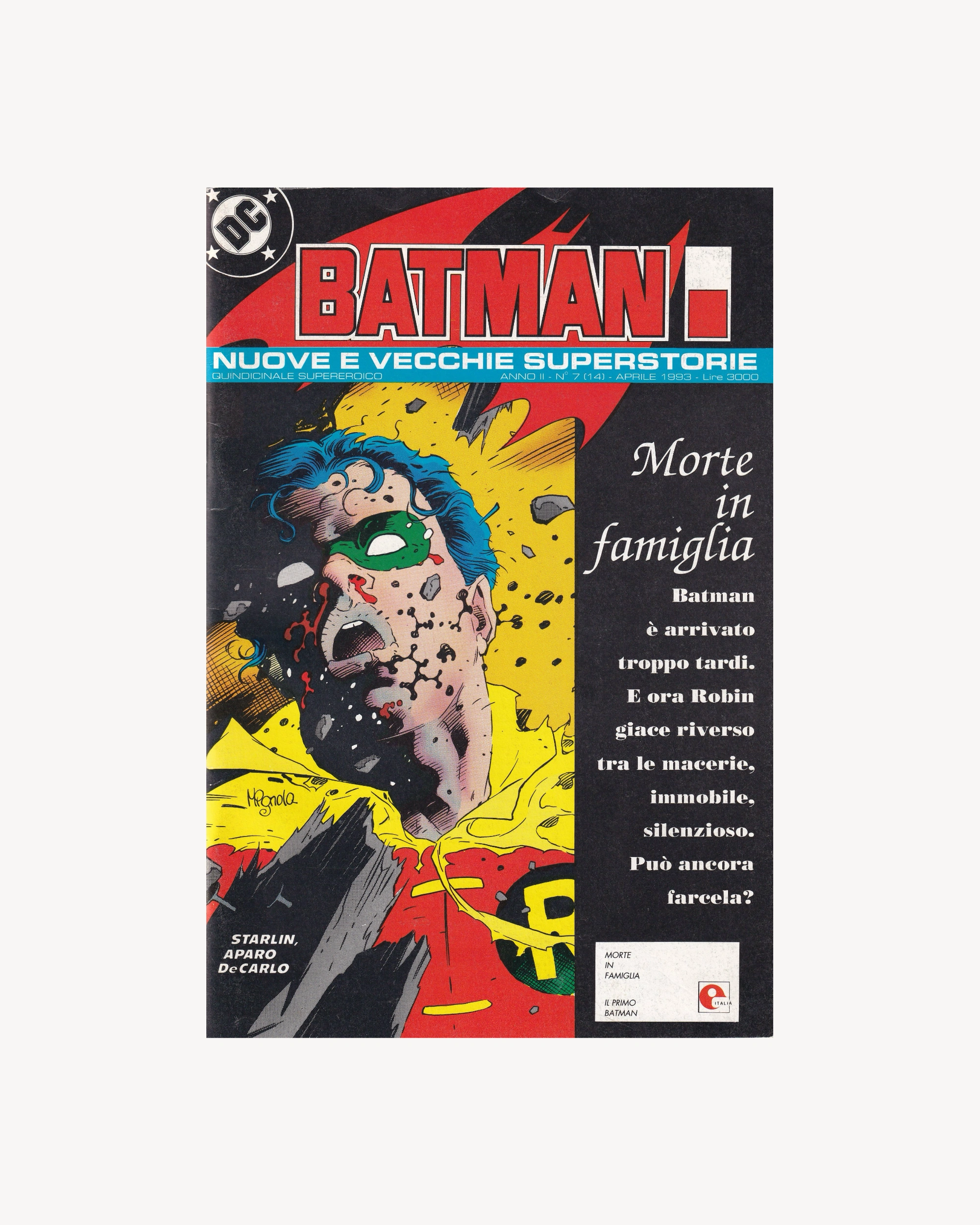 Batman - Morte in Famiglia n.7 (14) 1993 Comics DC