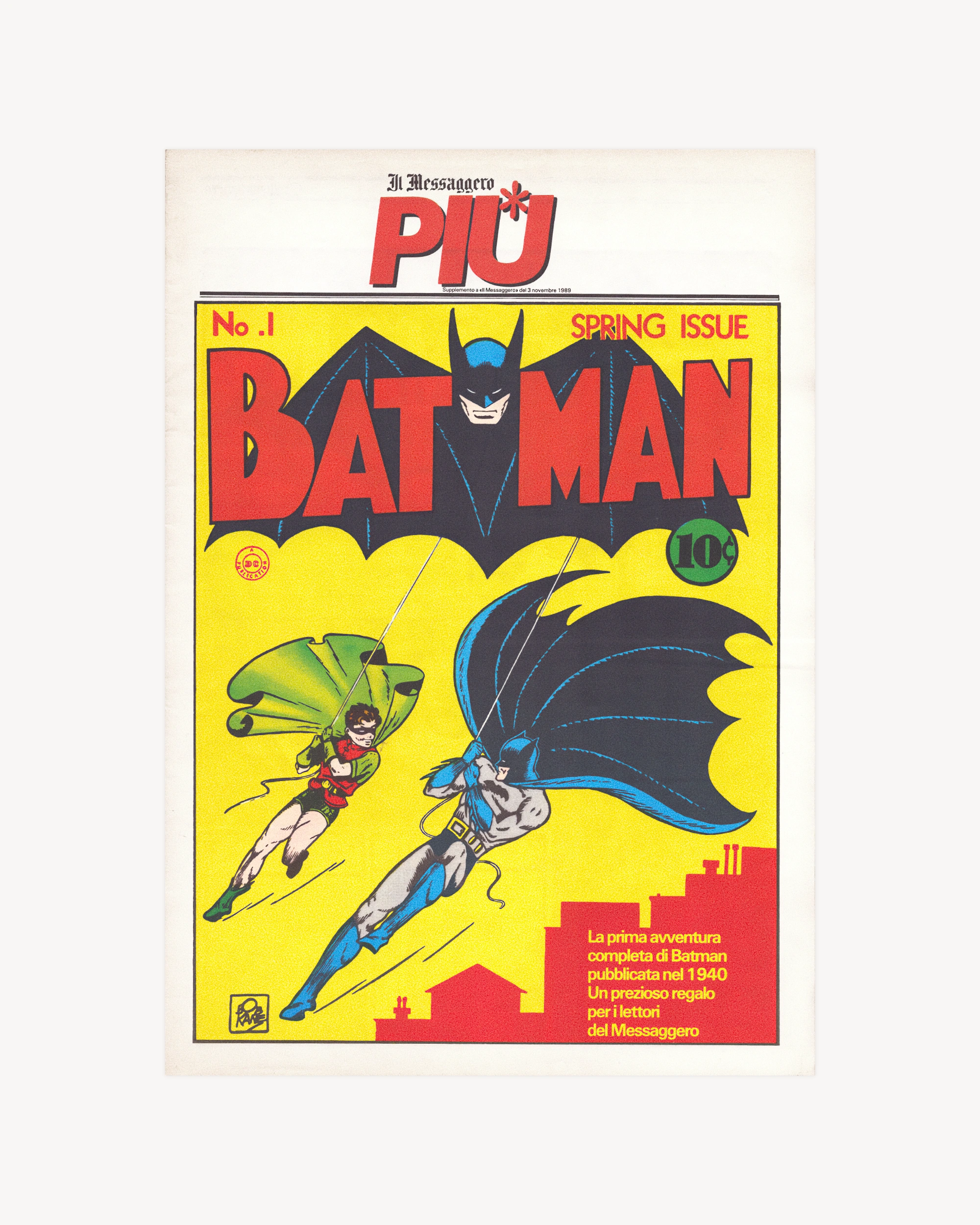 Batman 1ª Edizione “il Messaggero” Posters Il Messaggero