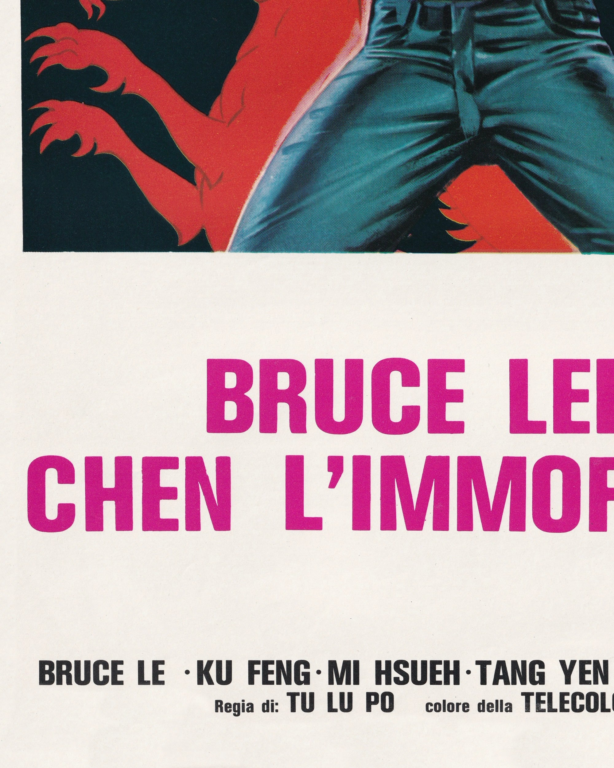 Bruce Lee - Chen l’Immortale Cinema Posters Props!
