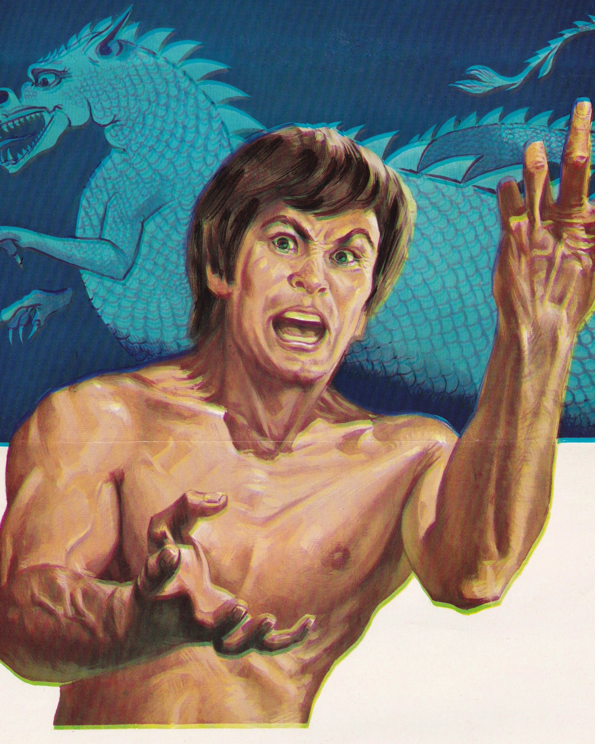 Bruce Lee - La Rivolta del Drago Cinema Posters Props!