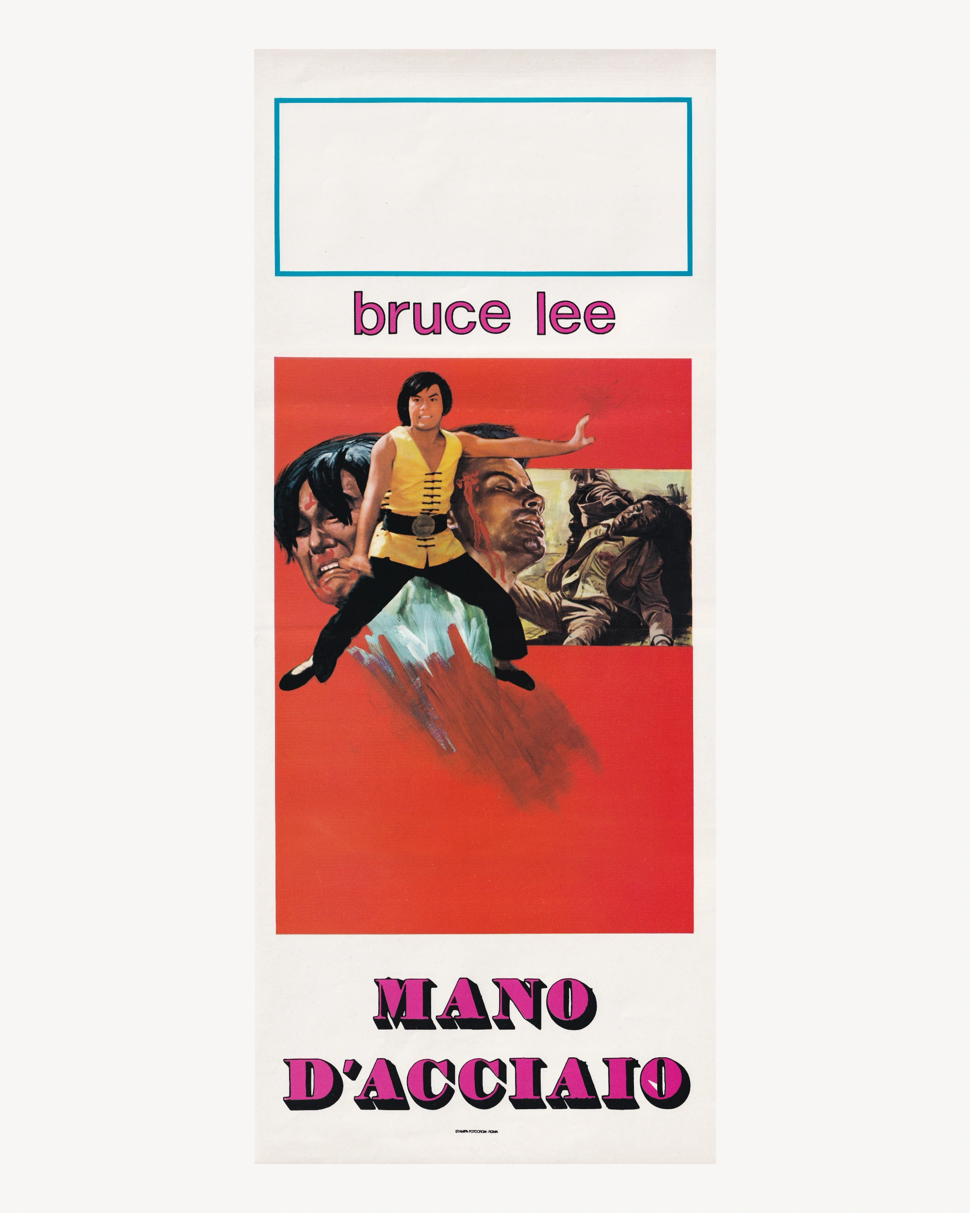 Bruce Lee - Mano d’Acciaio Cinema Posters Props!