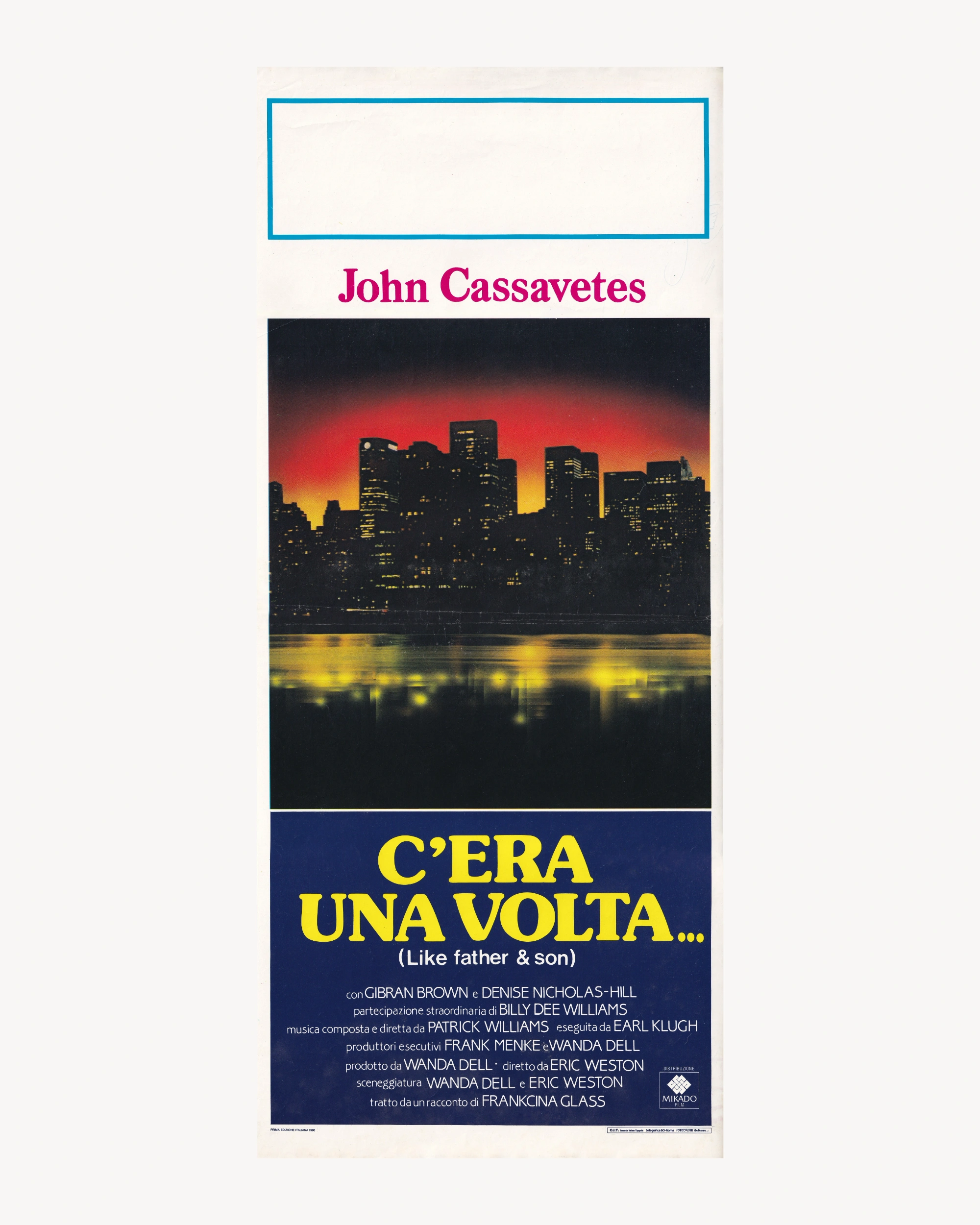 C’era una Volta… Cinema Posters Props!