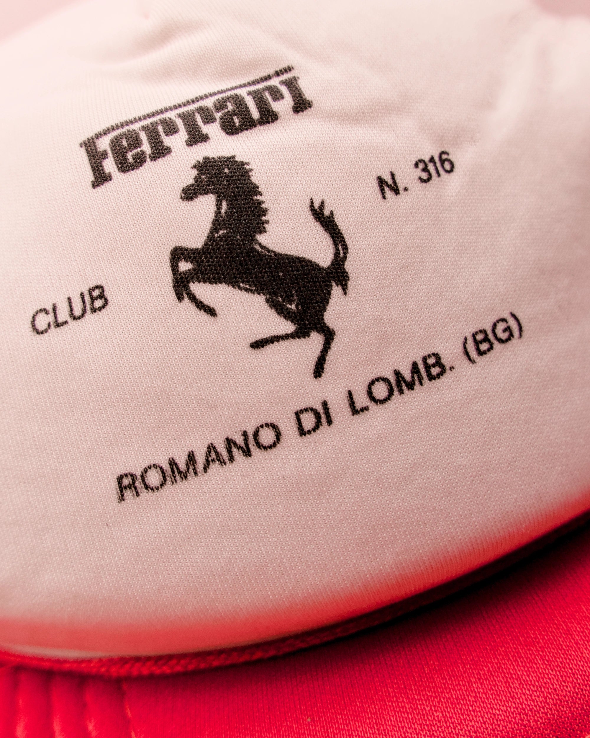 Cap "Ferrari Club n.316" Caps Ferrari Club