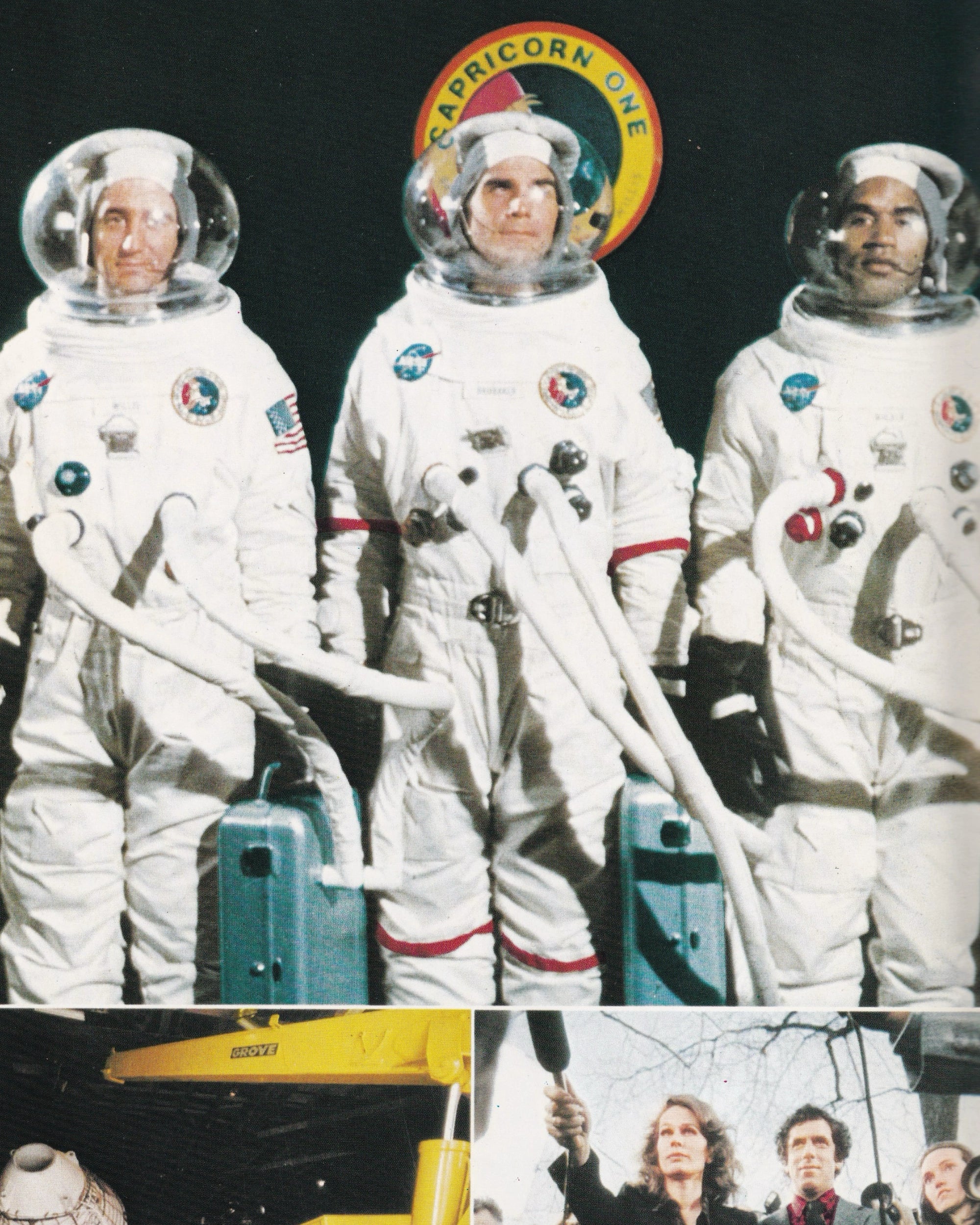 Capricorn One Cinema Booklet - Jpn Cinema Booklets Props!