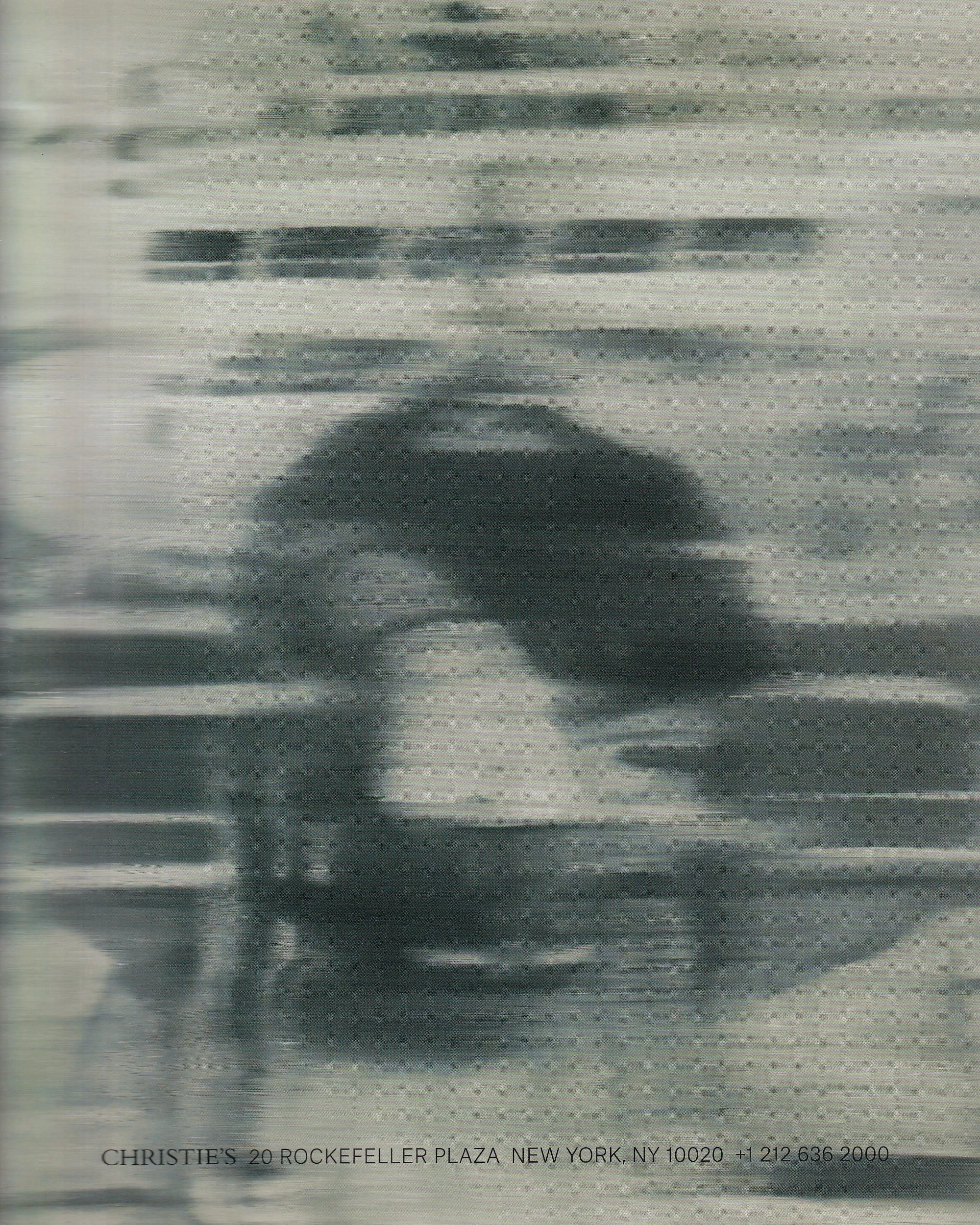Christie’s Post-War and Contemporary Art - Nov. 2019 New York Old Books Christie’s