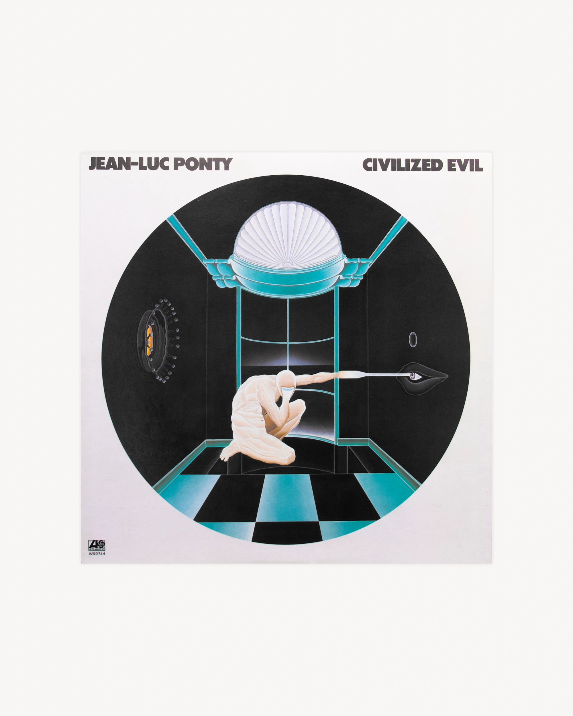 Civilized Evil - Jean-Luc Ponty 1980 LP Atlantic Recording Corporation