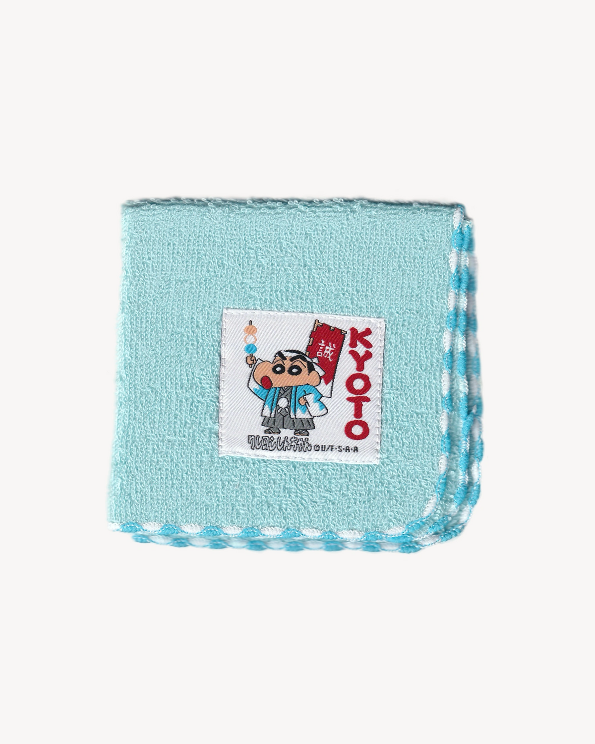 Crayon Shin-Chan Kyoto Towel - light blue