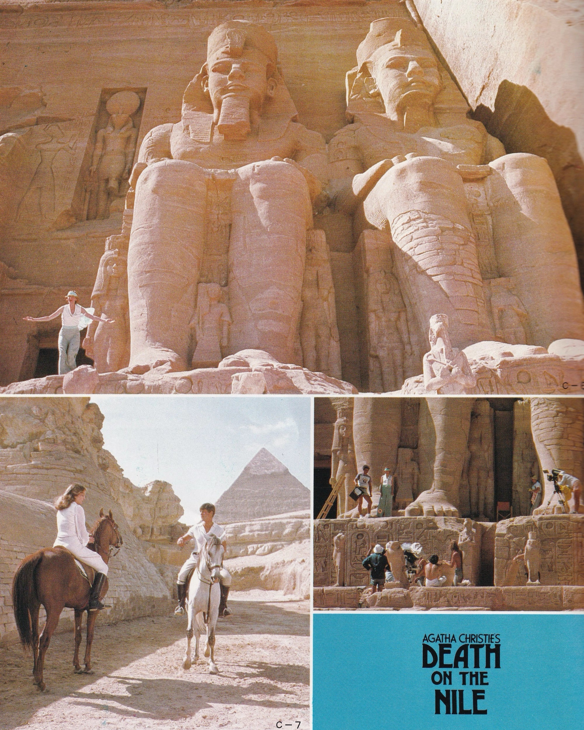 Death one the Nile, Agatha Christie’s Cinema Booklet - Jpn Cinema Booklets Props!