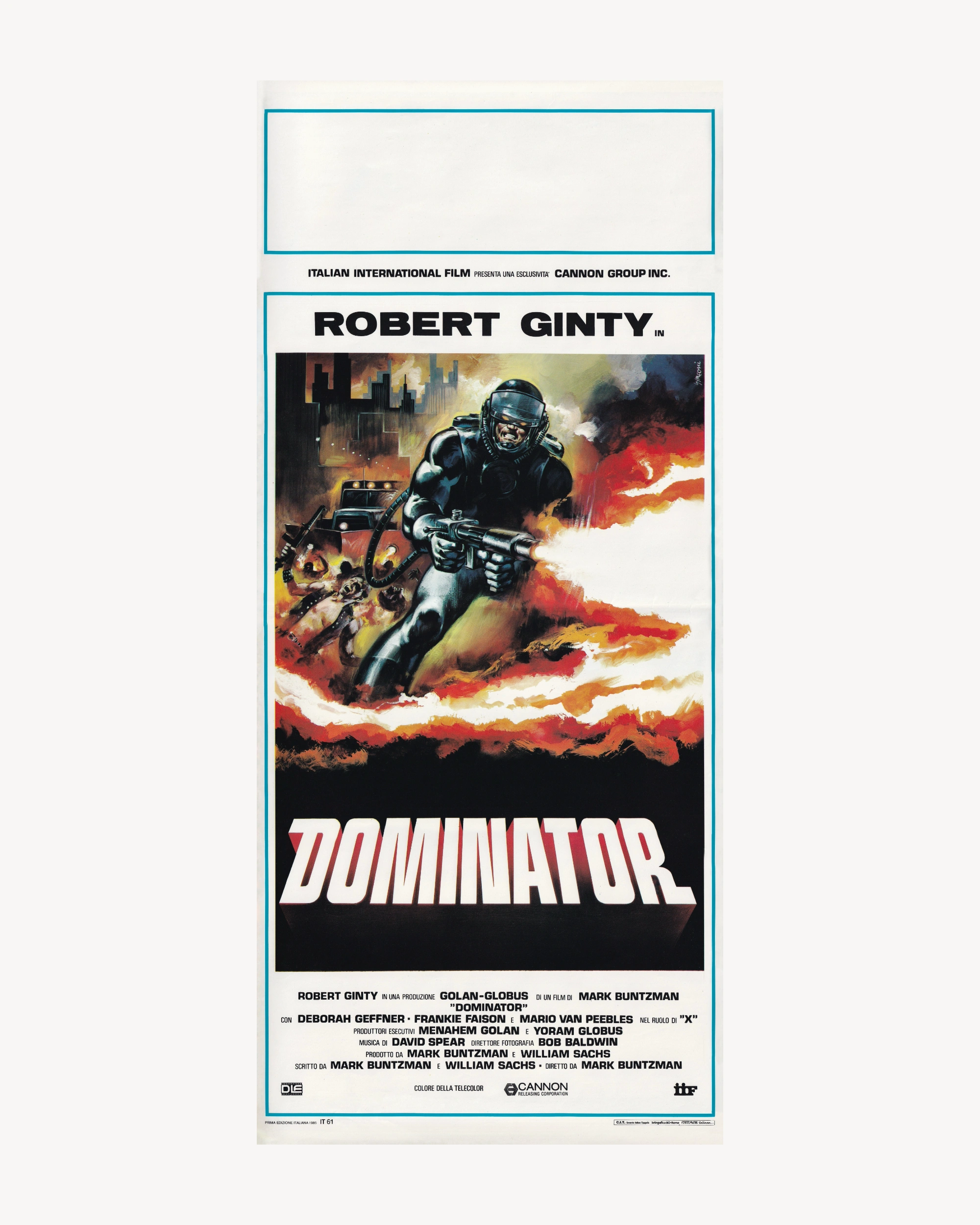 Dominator Cinema Posters Props!