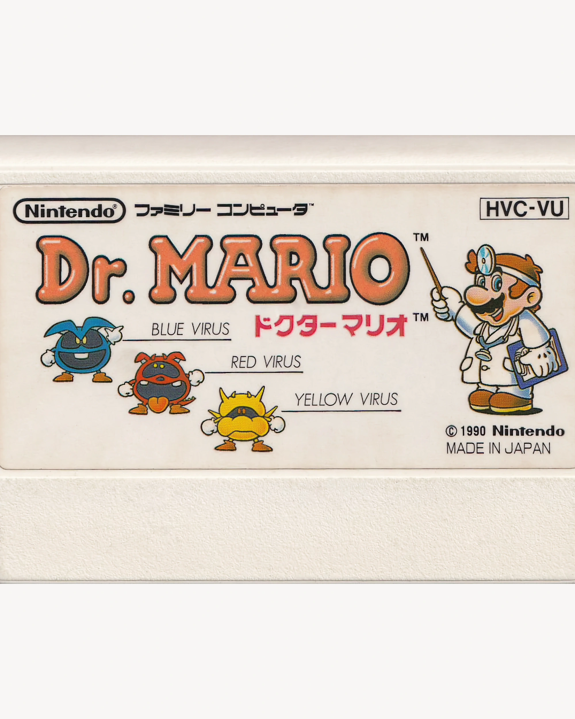 Dr. MARIO - Nintendo® Famicom Cartridge Games Nintendo