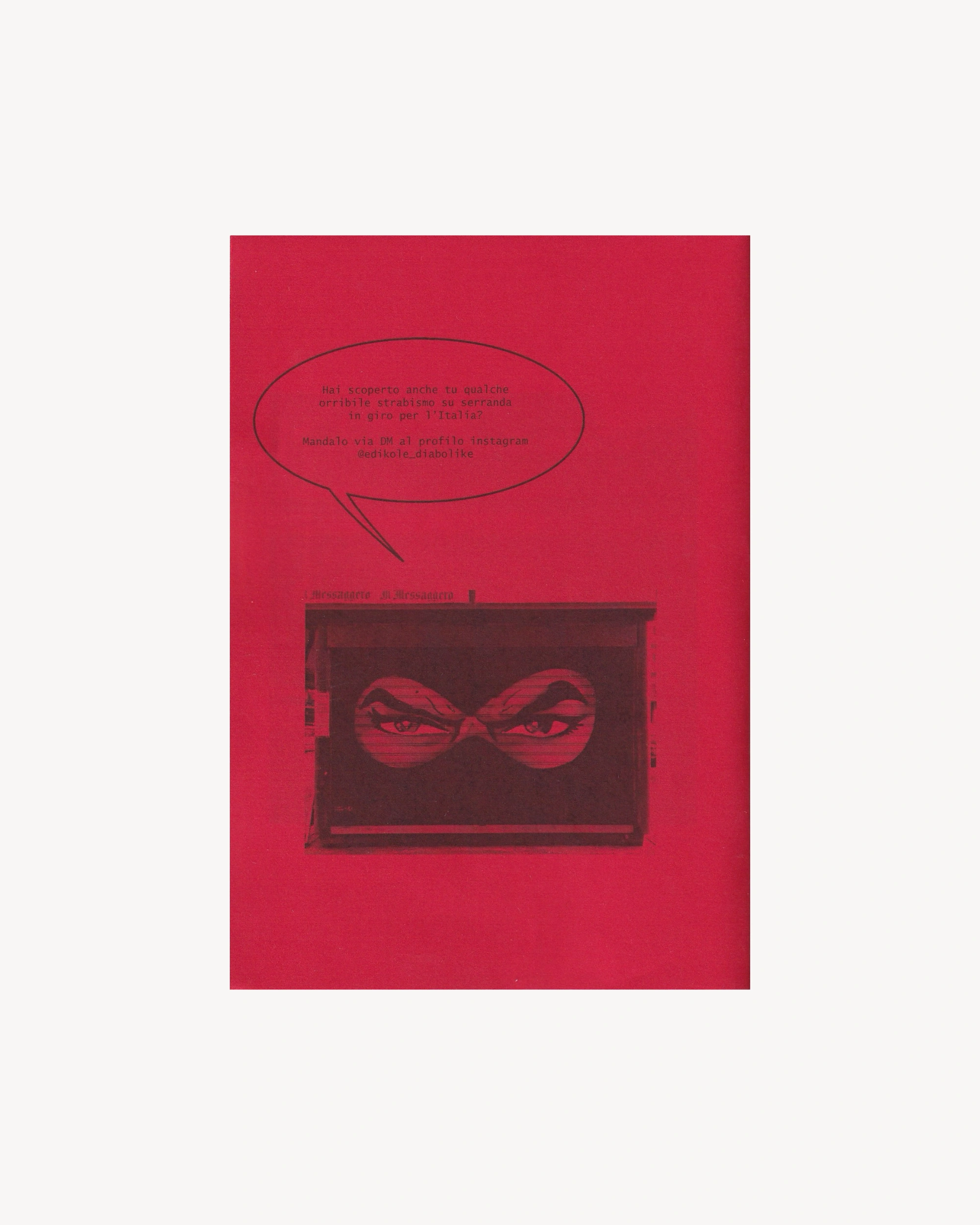 Edikole Diabolike vol.1 Zines Edikole Diabolike