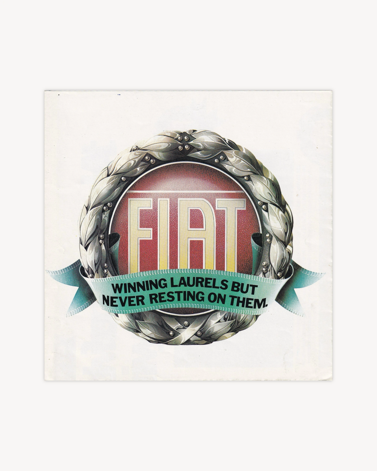 FIAT Fold-out Poster Catalogue Catalogues FIAT