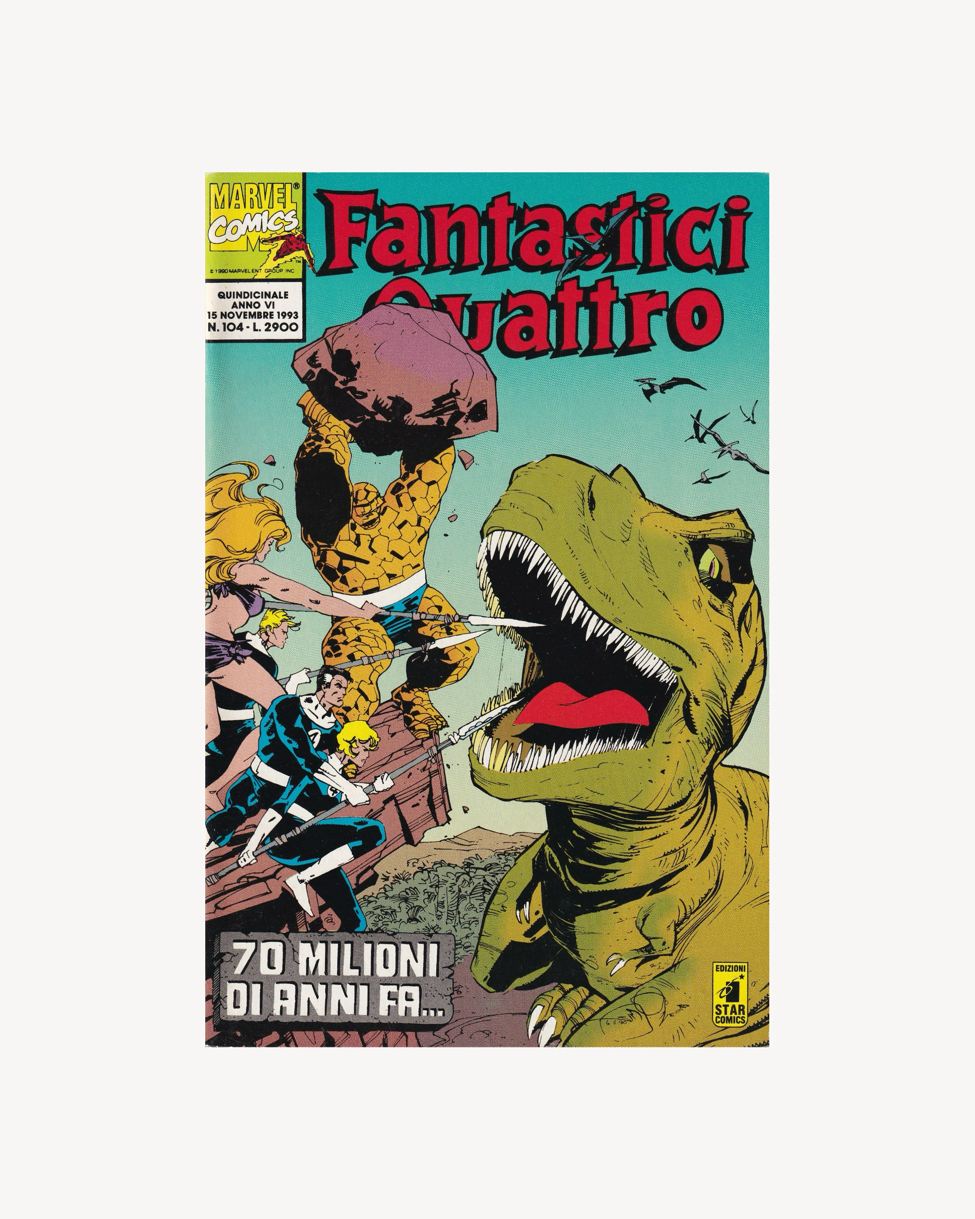 Fantastici Quattro - 70 Milioni di Anni Fa... n.104 1993 Comics Marvel Comics