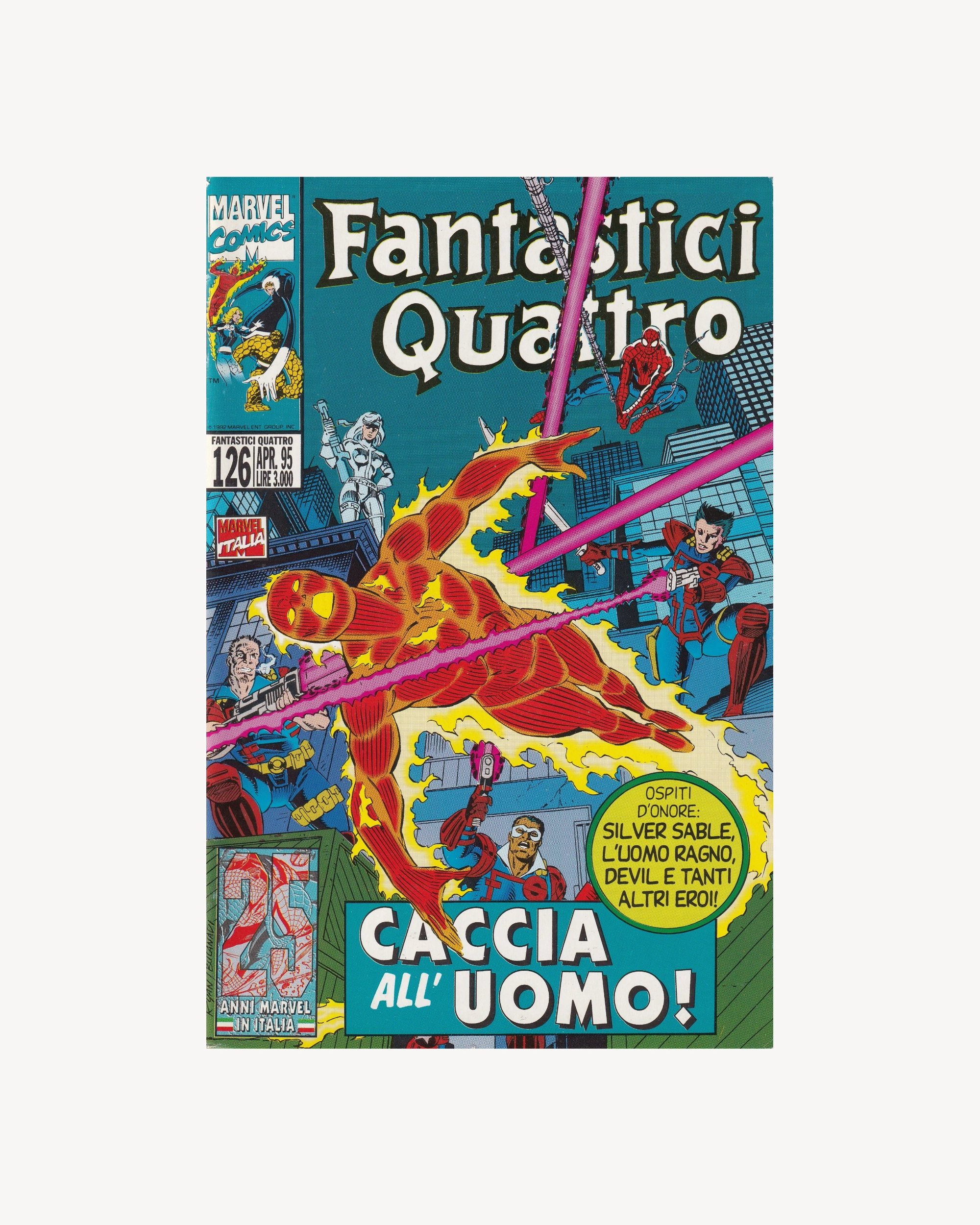 Fantastici Quattro - Caccia all'Uomo! n.126 1995 Comics Marvel Comics