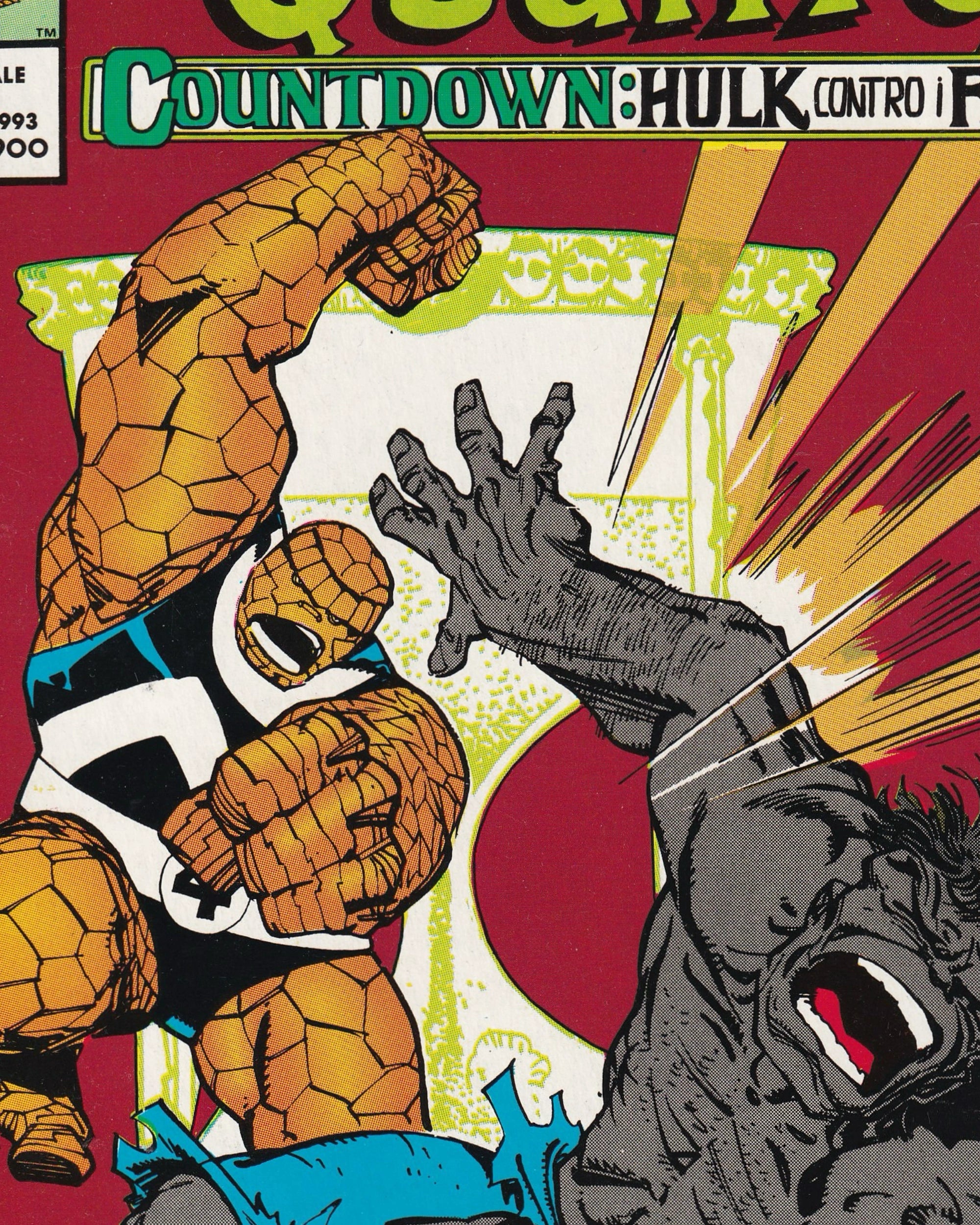 Fantastici Quattro - Countdown: Hulk contro i F.Q.! n.102 1993 Comics Marvel Comics