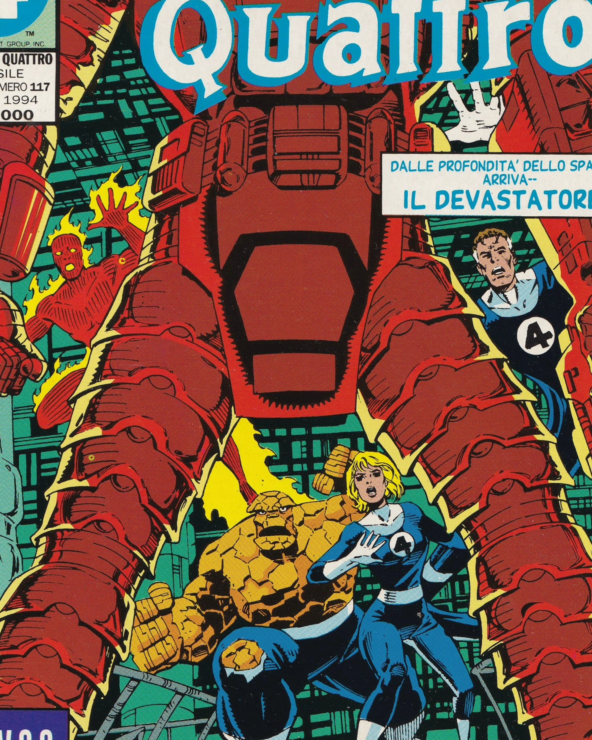 Fantastici Quattro - Dalla Profondità dello Spazio... Arriva il Devastatore! n.117 1994 Comics Marvel Comics