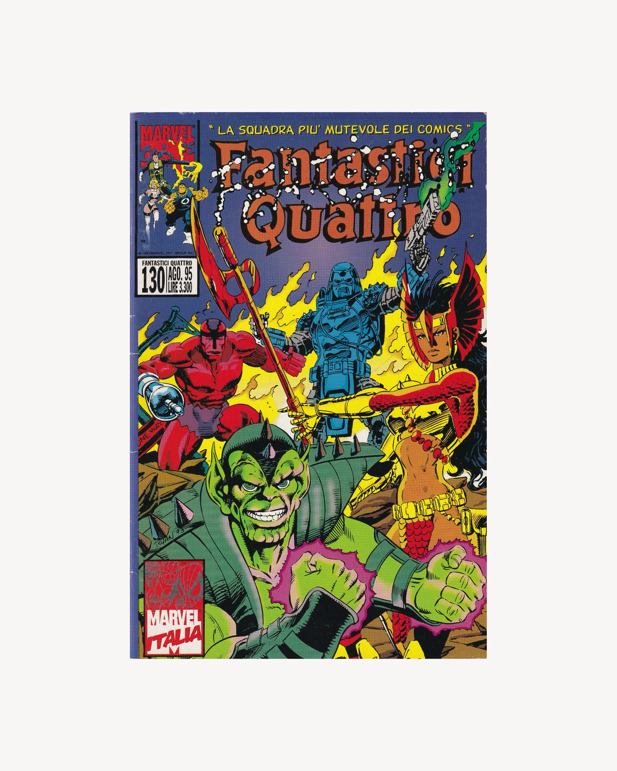 Fantastici Quattro - La Squadra più Mutevole dei Comics n.130 1995 Comics Marvel Comics