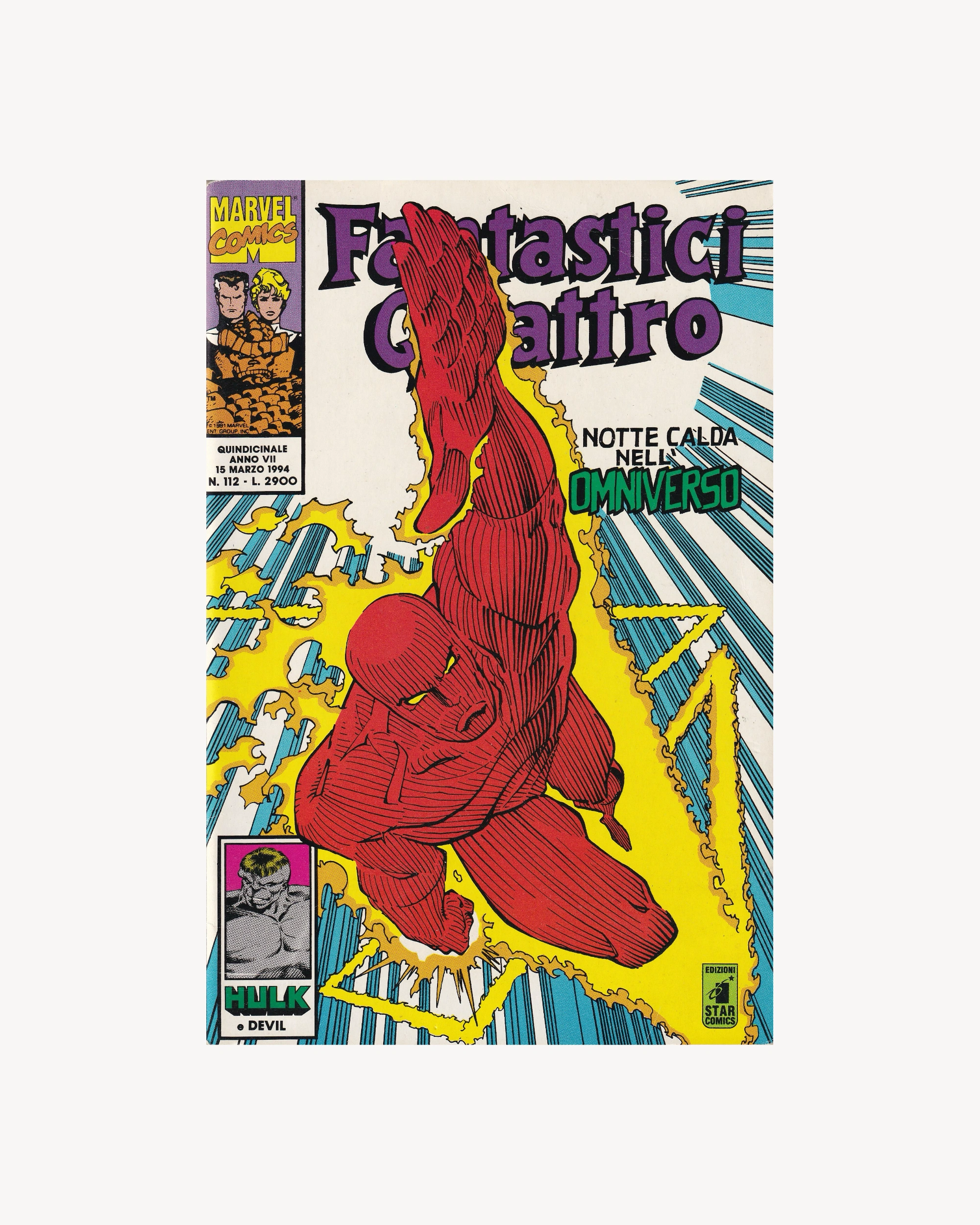 Fantastici Quattro - Notte Calda nell'Omniverso n.112 1994 Comics Star Comics
