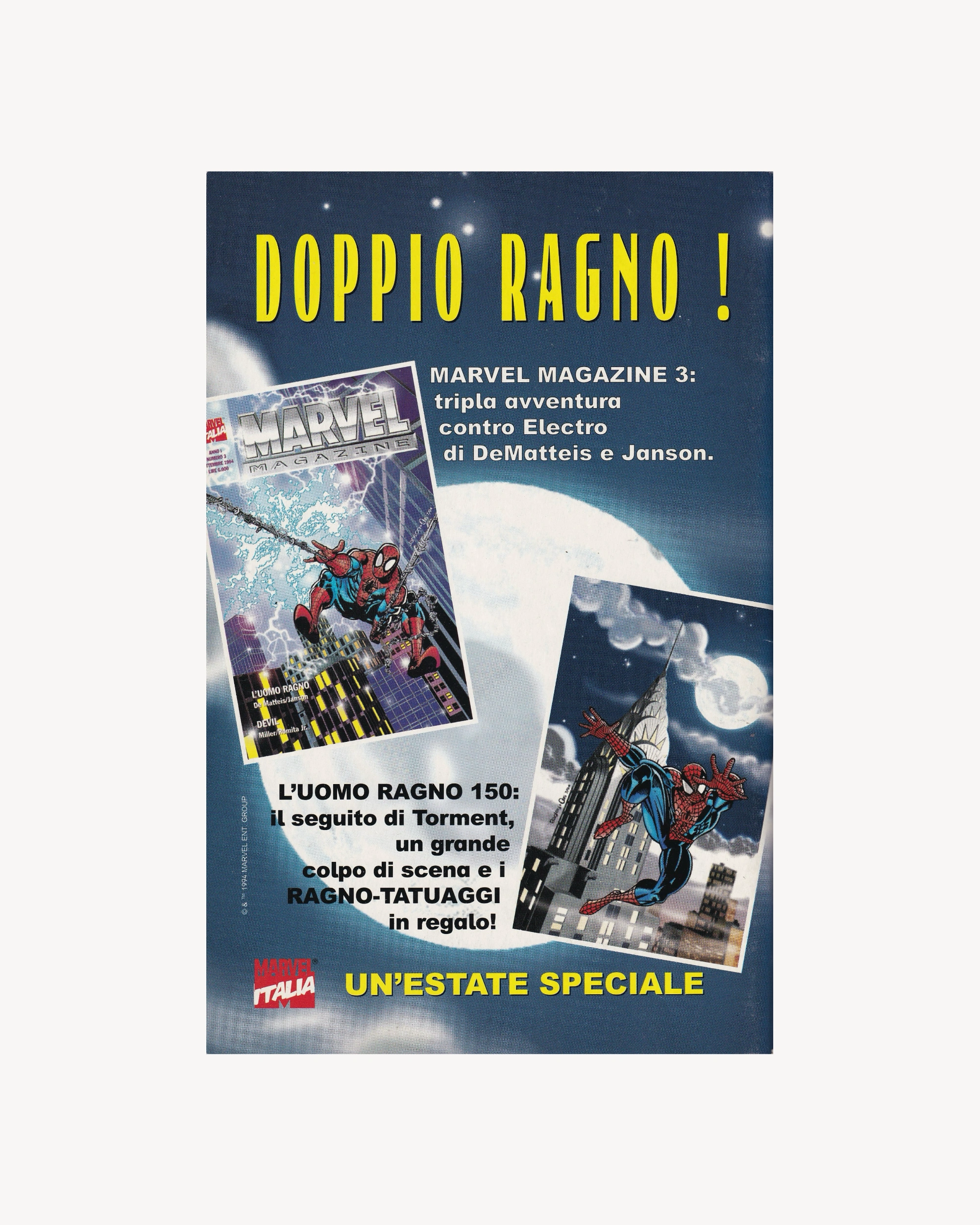 Fantastici Quattro - Osservate il Terribile Potere di Occulus l'Onnipotente e Preparatevi a Morire! n.119 1994 Comics Marvel Comics