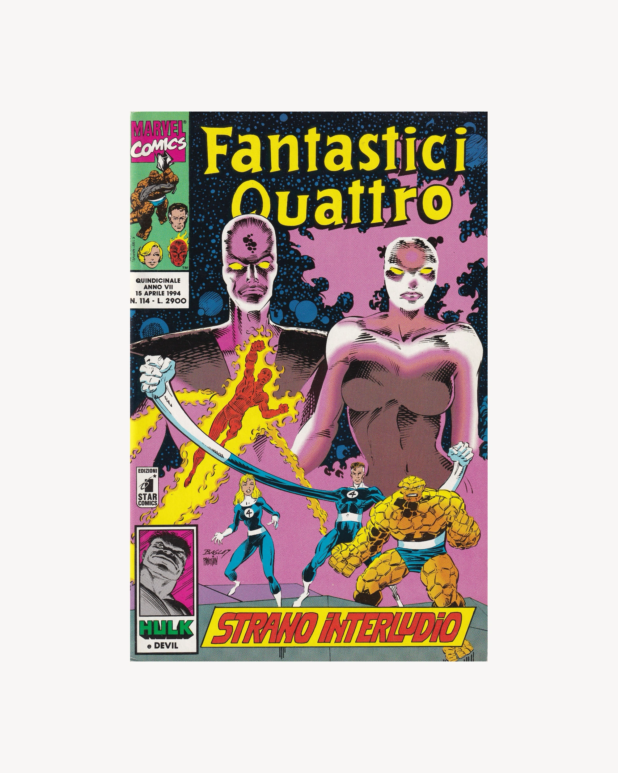 Fantastici Quattro - Strano Interludio n.114 1994 Comics Star Comics