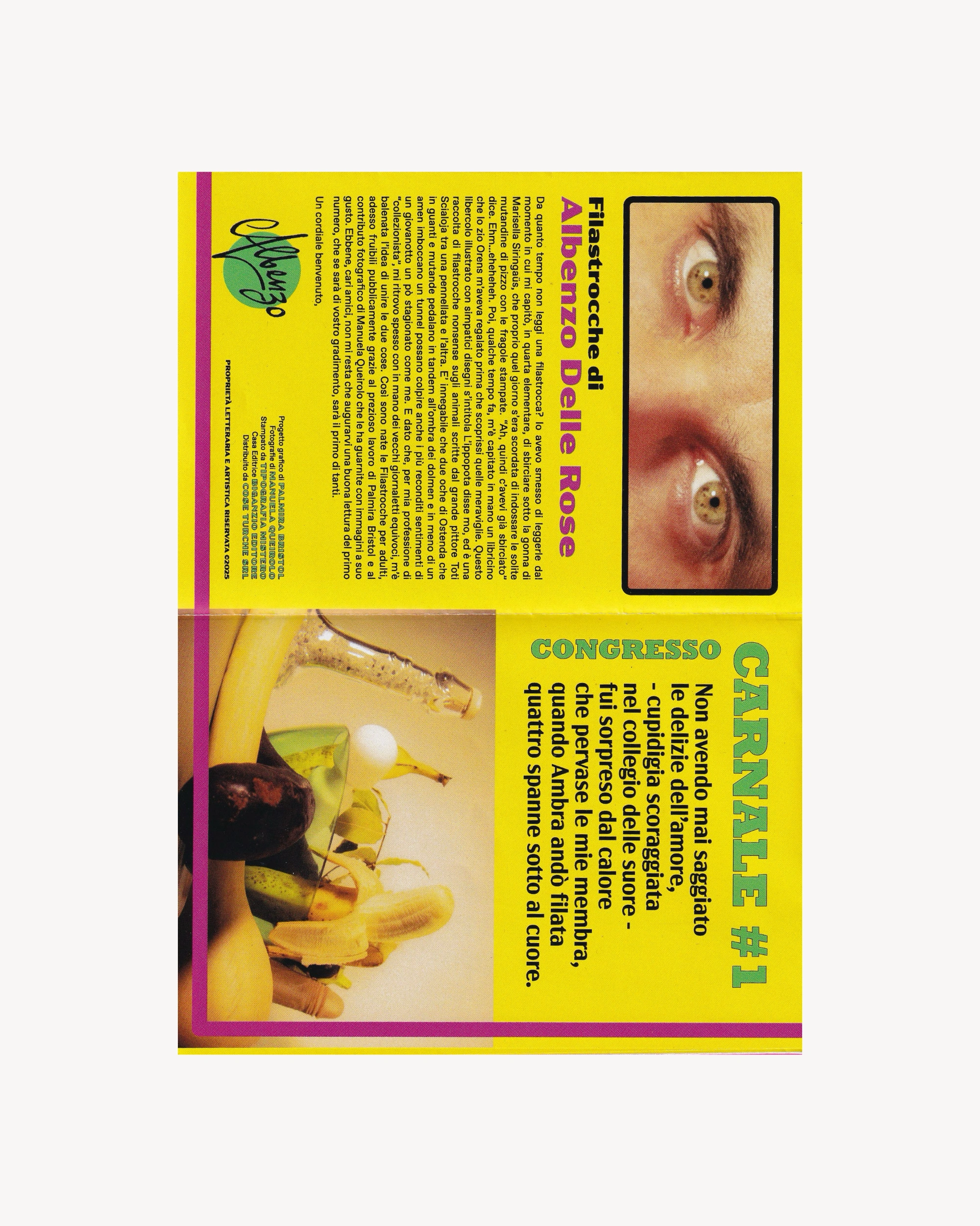 Filastrocche per Adulti vol.1 Mags & Zines Filastrocche per Adulti