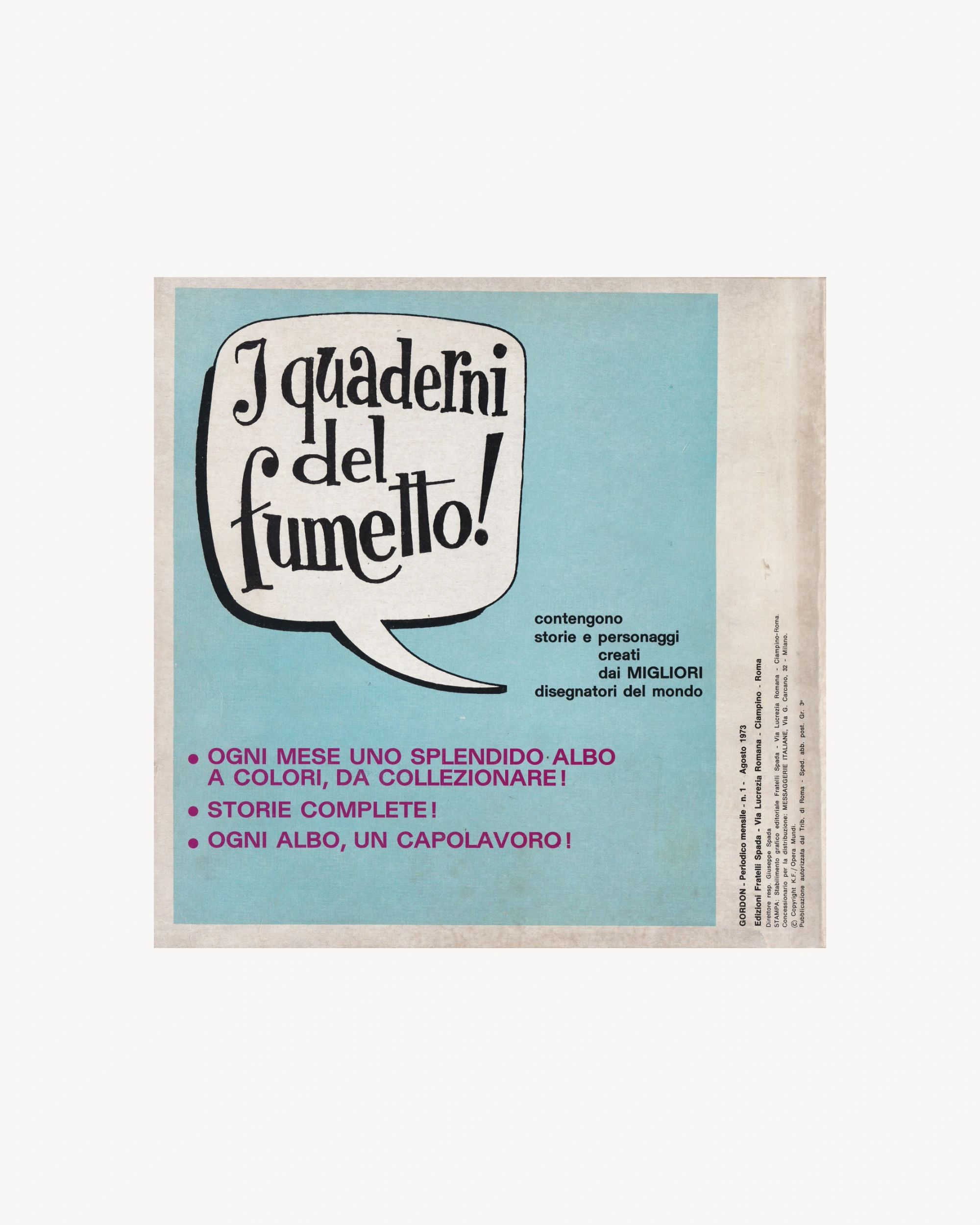 Flash Gordon 1973 n.1 Comics Spada