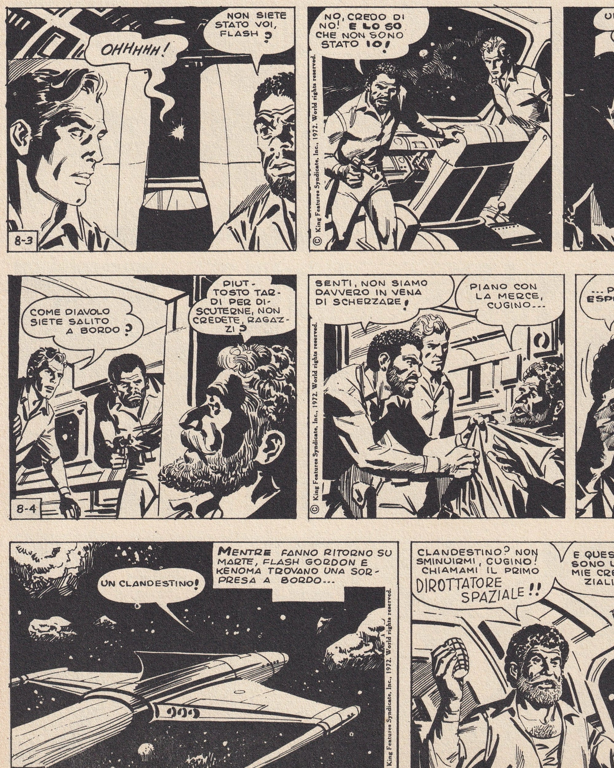 Flash Gordon 1973 n.1 Comics Spada