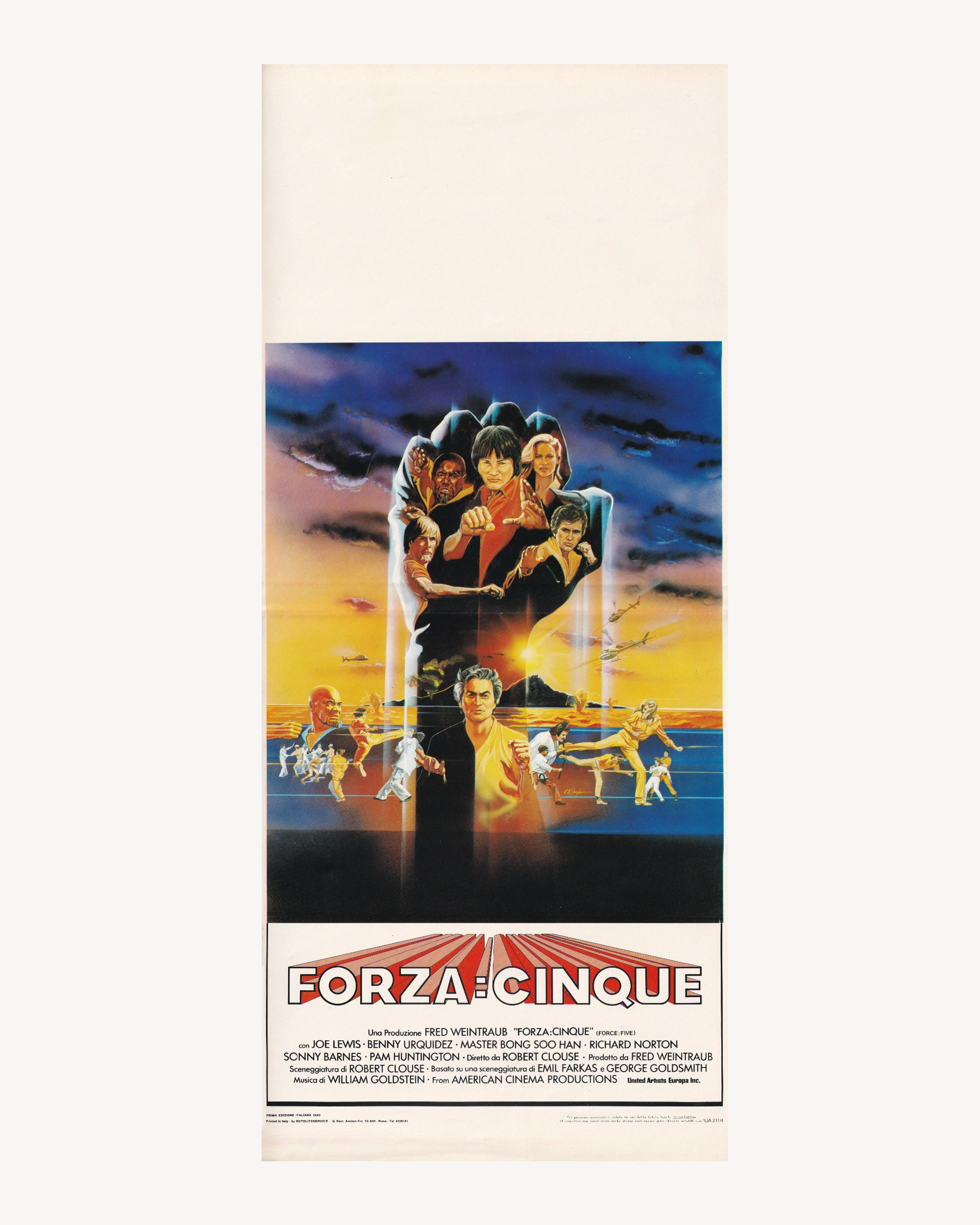 Forza Cinque Cinema Posters Props!