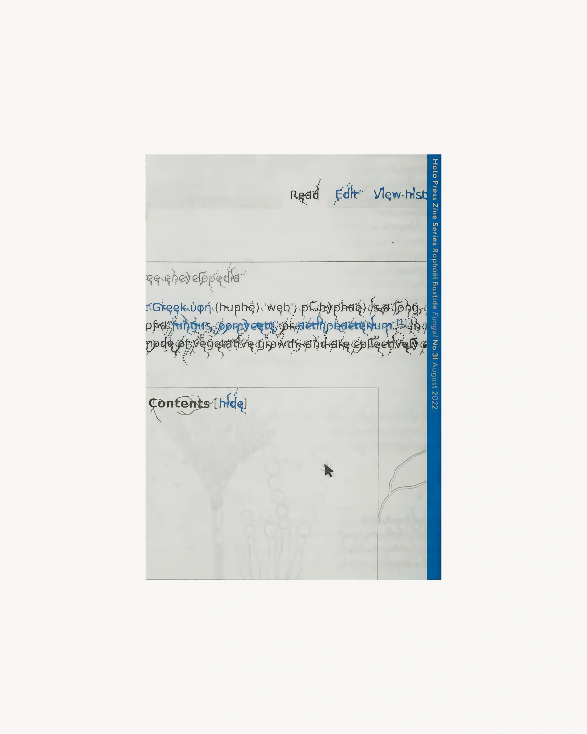 Fungal - Raphaël Bastide, Hato Press Art Books Hato Press