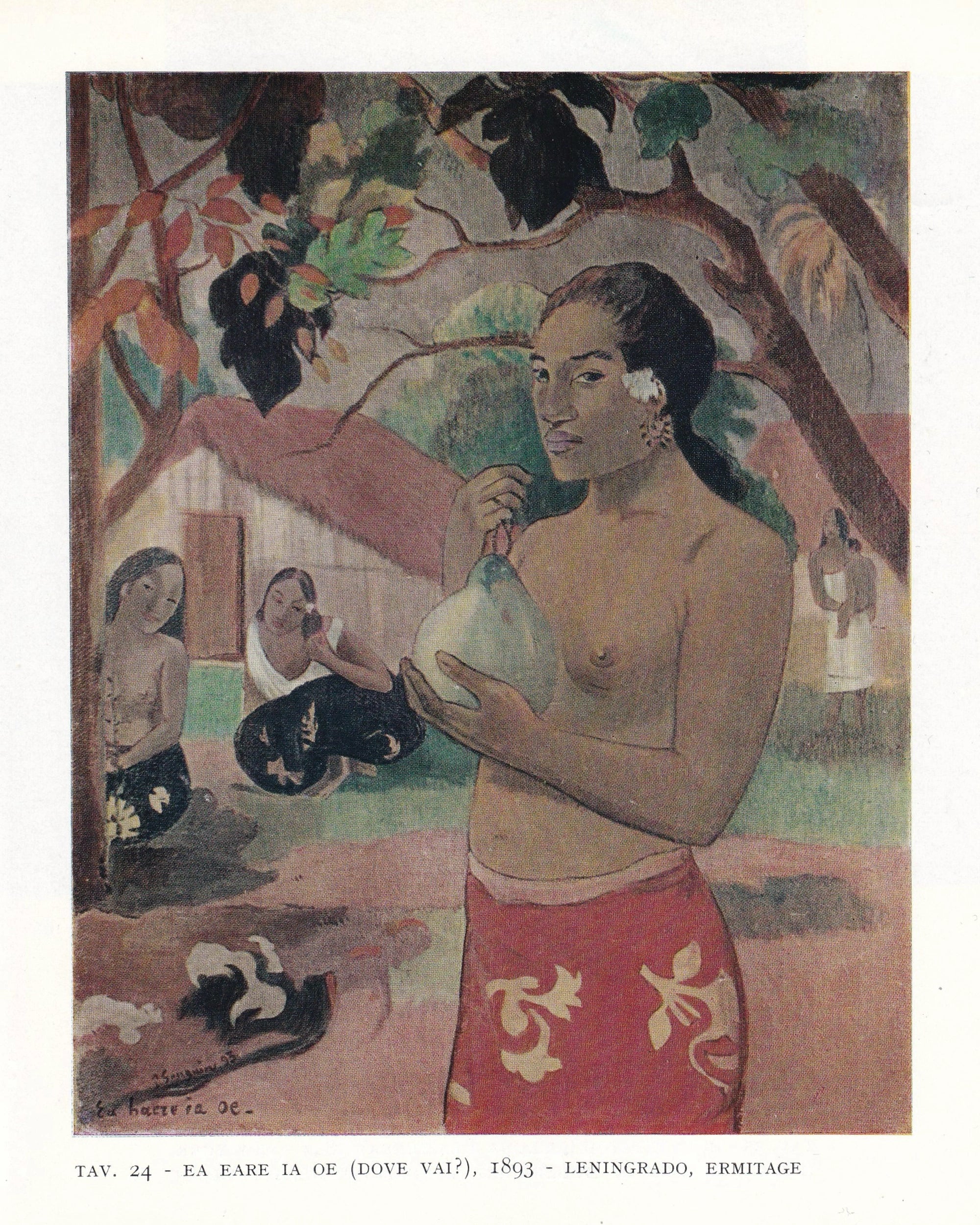 Gauguin - Dora Vallier 1965 Old Books Istituto Italiano d'Arti Grafiche