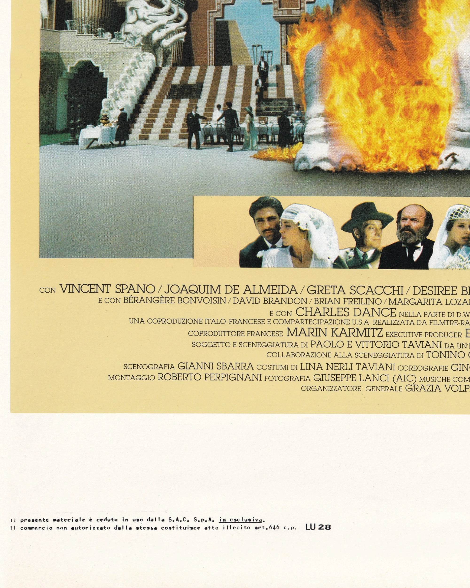 Good Morning Babilonia Cinema Posters Props!