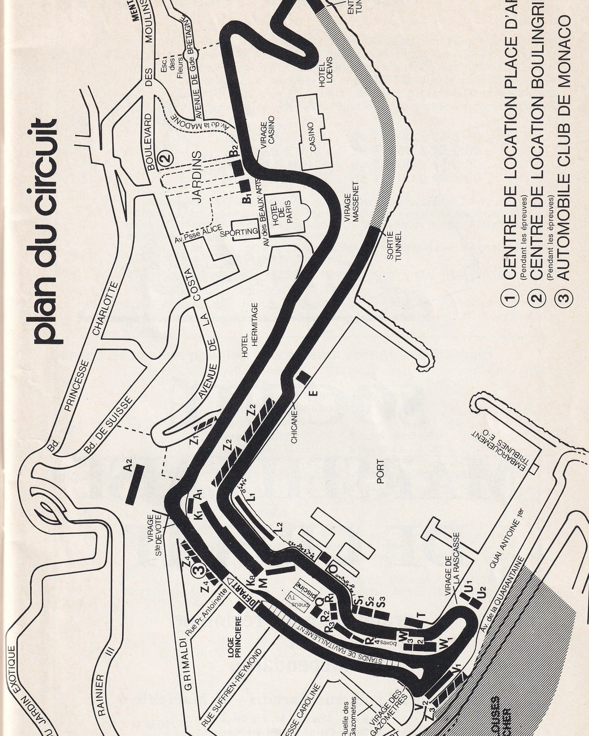 Grand Prix Monaco 78 Booklet Catalogues Props!