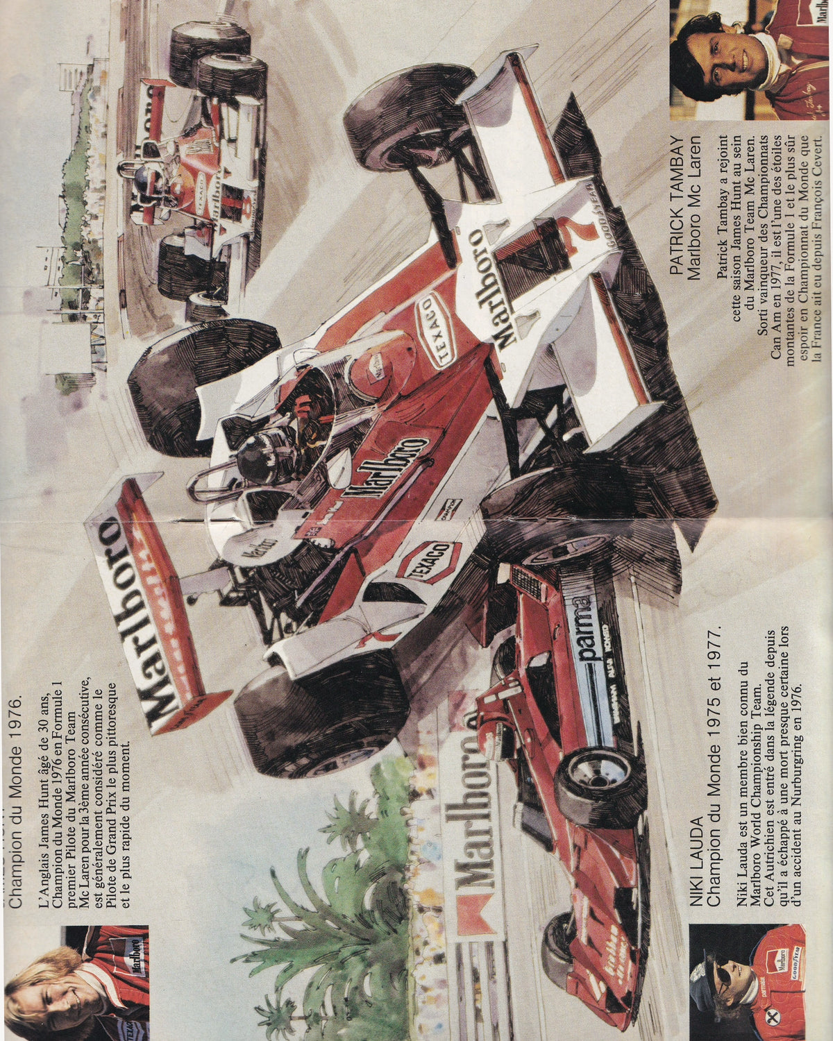 Grand Prix Monaco 78 Booklet Catalogues Props!