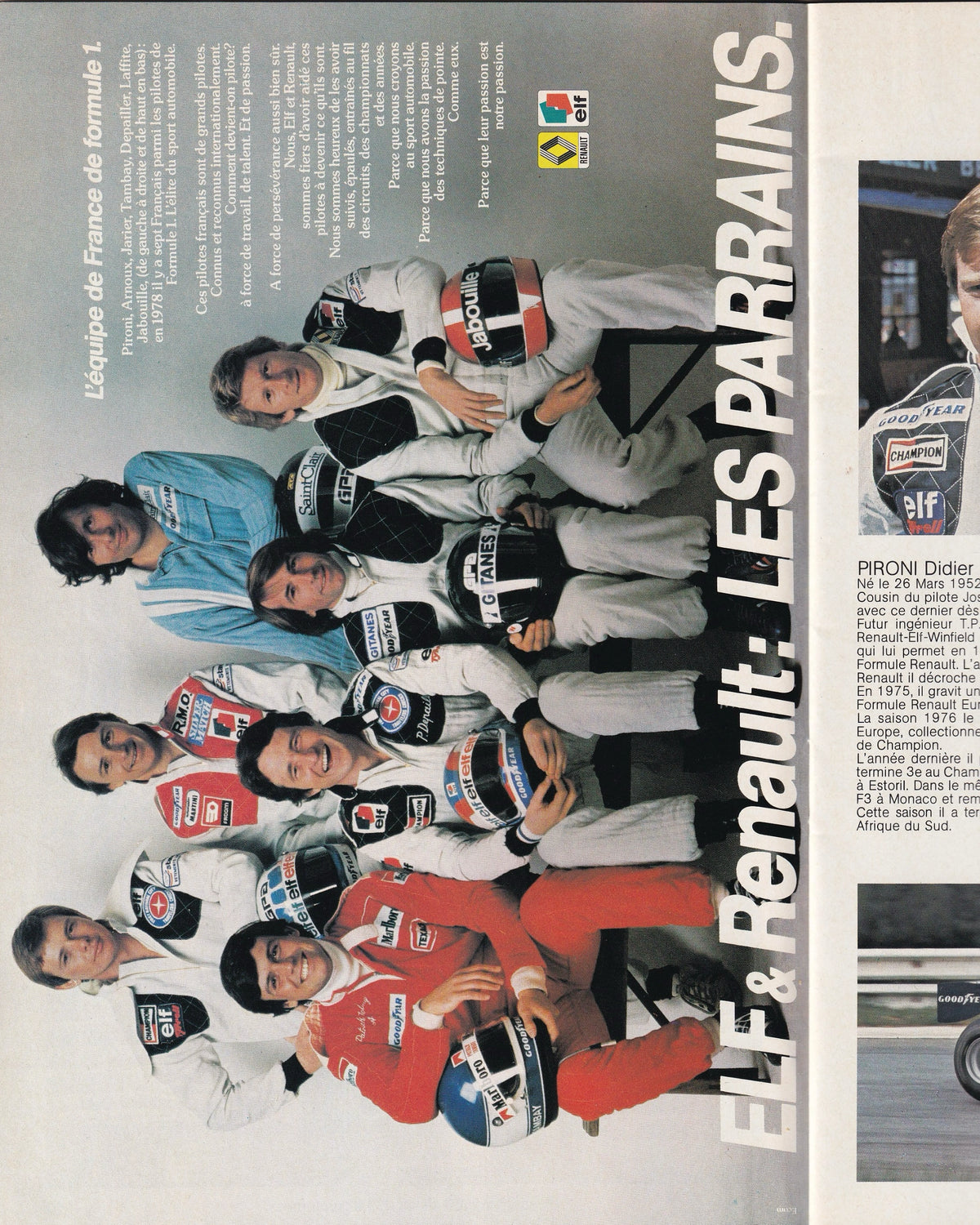 Grand Prix Monaco 78 Booklet Catalogues Props!