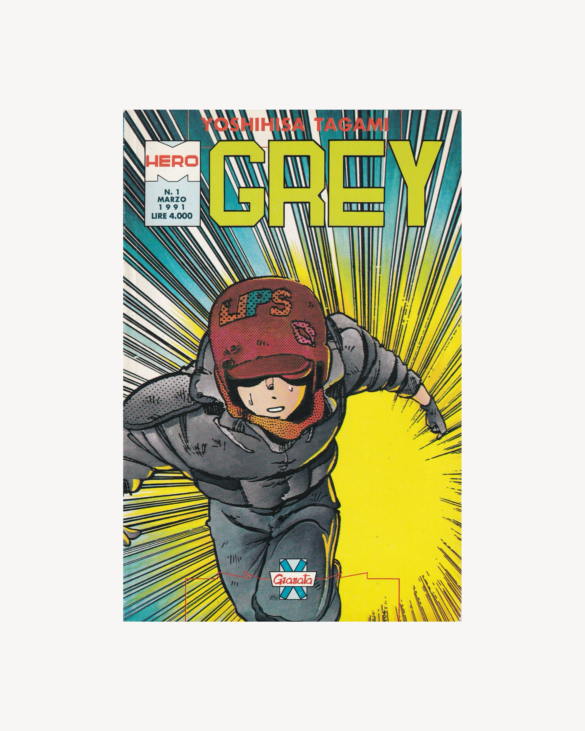 Grey n.1 1991 Manga Granata