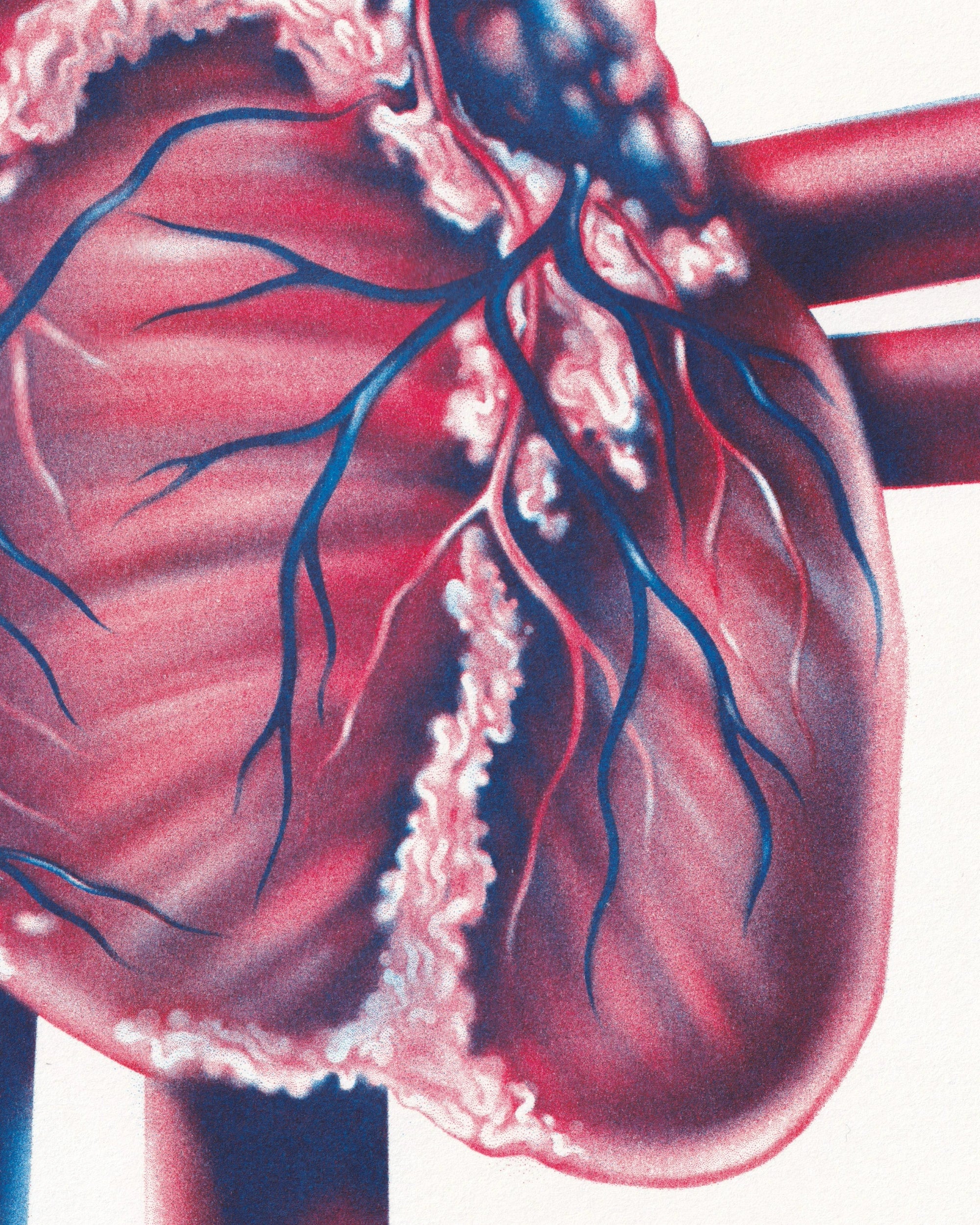 “Heart” Risograph - Davide Mascioli Risograph Props!