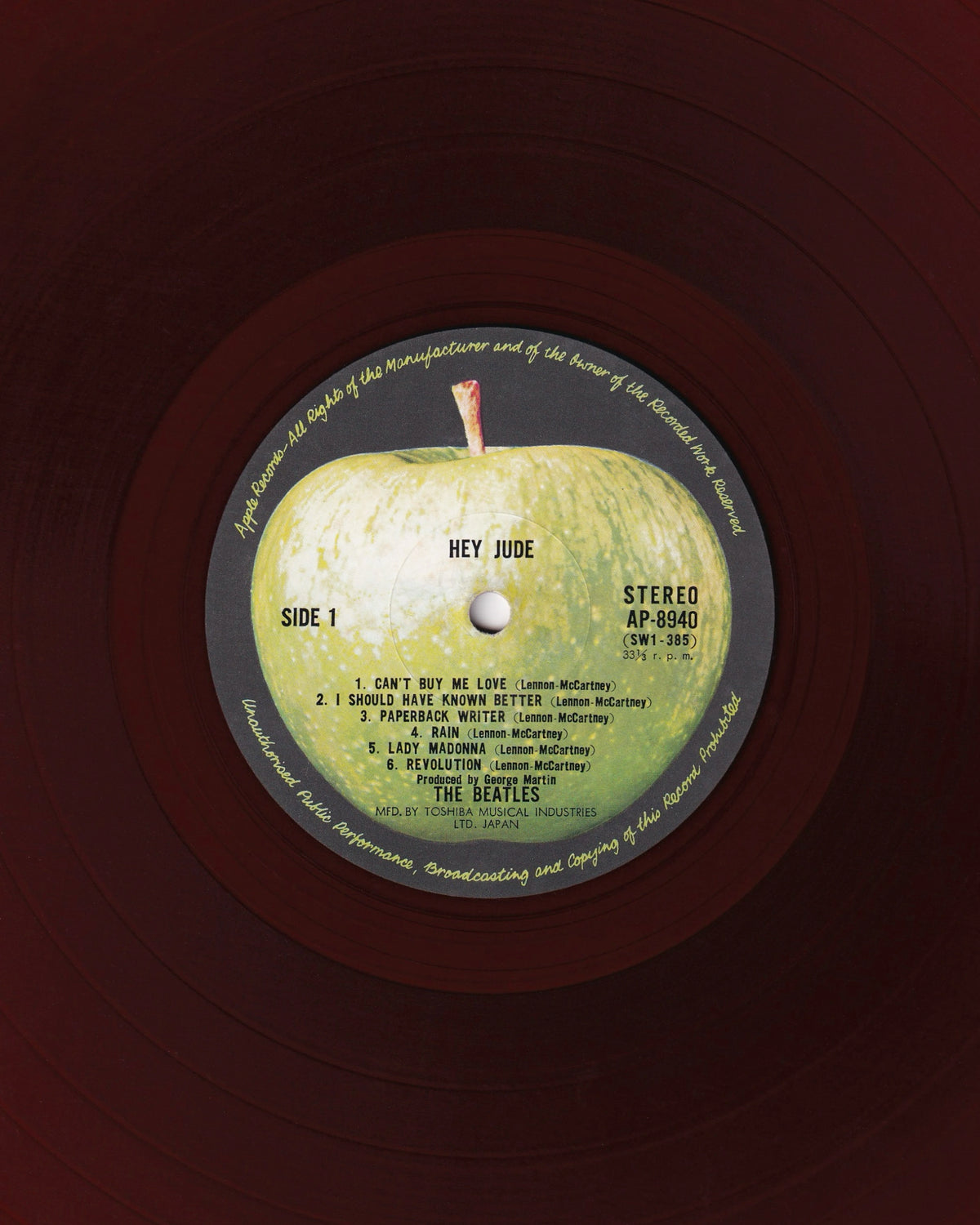 Hey Jude - The Beatles 1970 (Jpn)