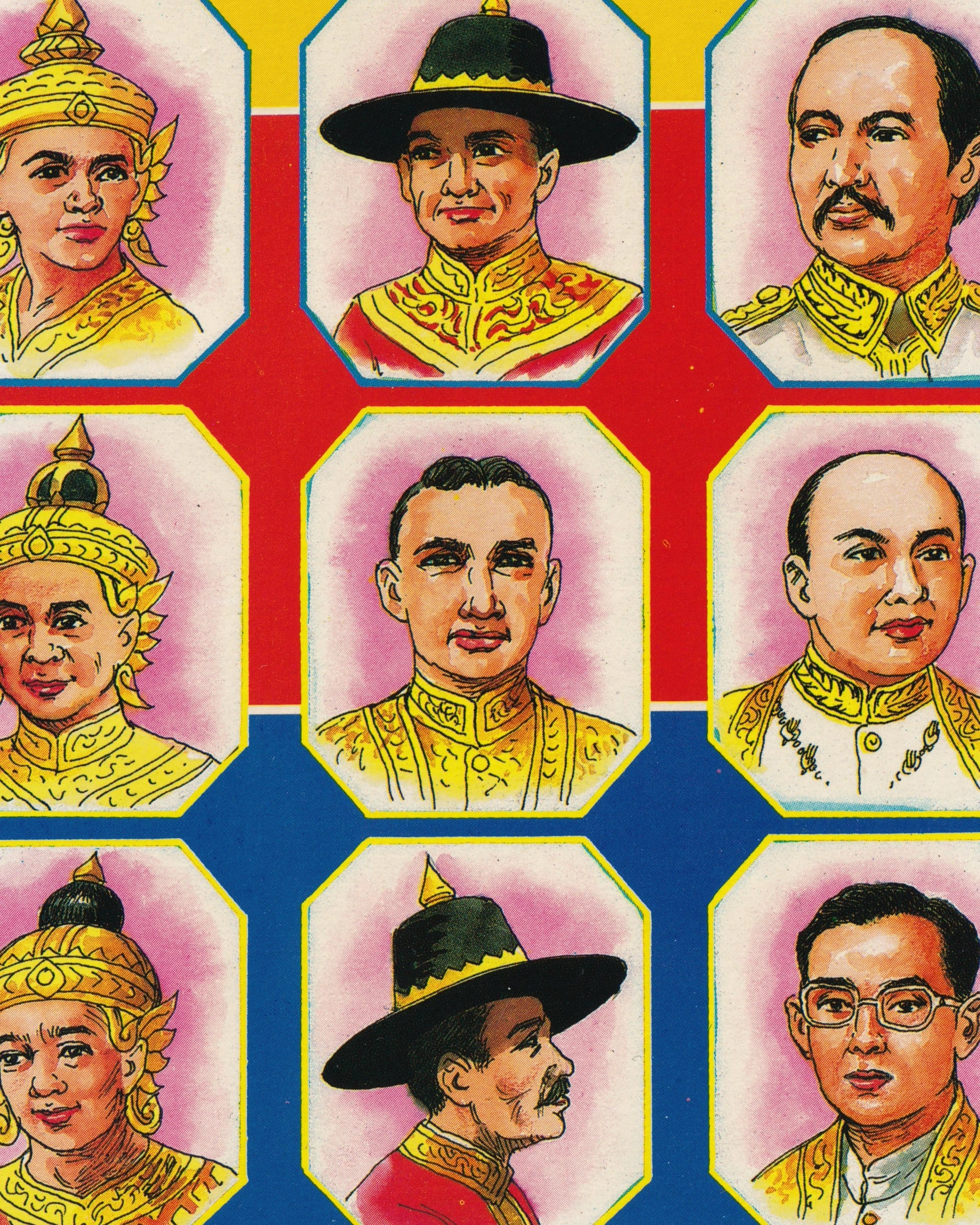 History of the 10 Great Kings of Thailand - Thai Thai Books Amnouy Sarn Publishing