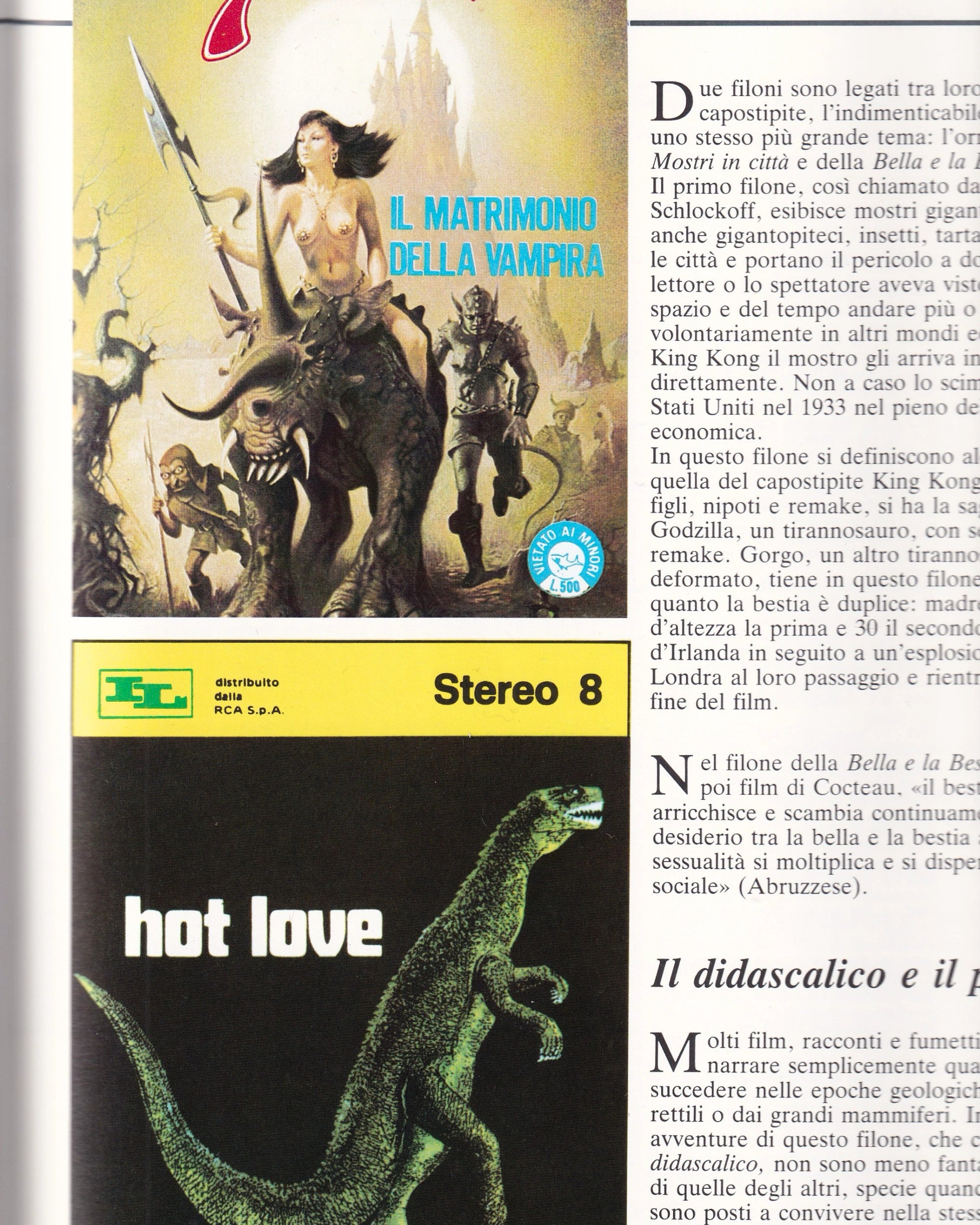 I Fossili nel Mondo dell'Uomo - E. Annoscia 1981