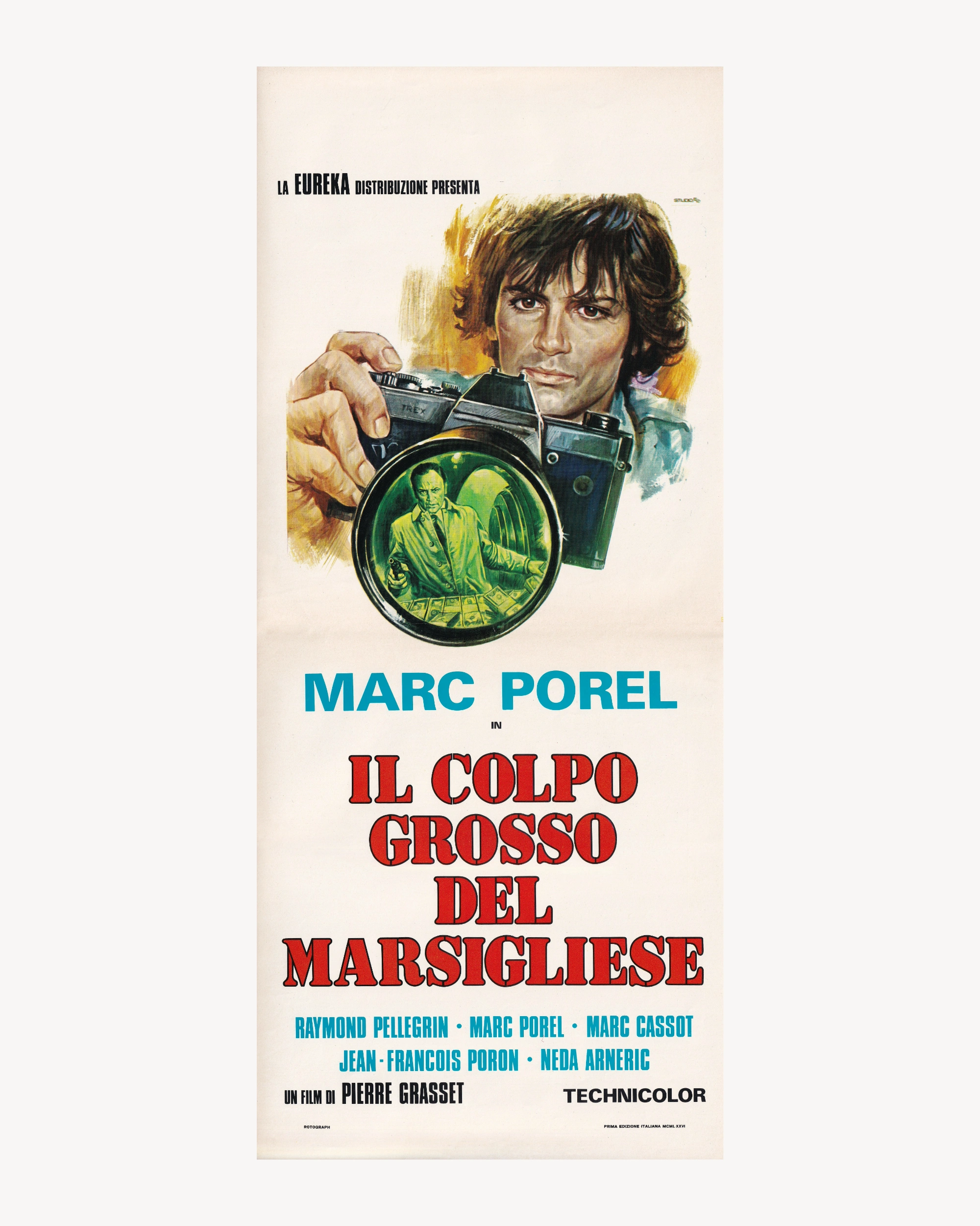 Il Colpo Grosso del Marsigliese Cinema Posters Props!