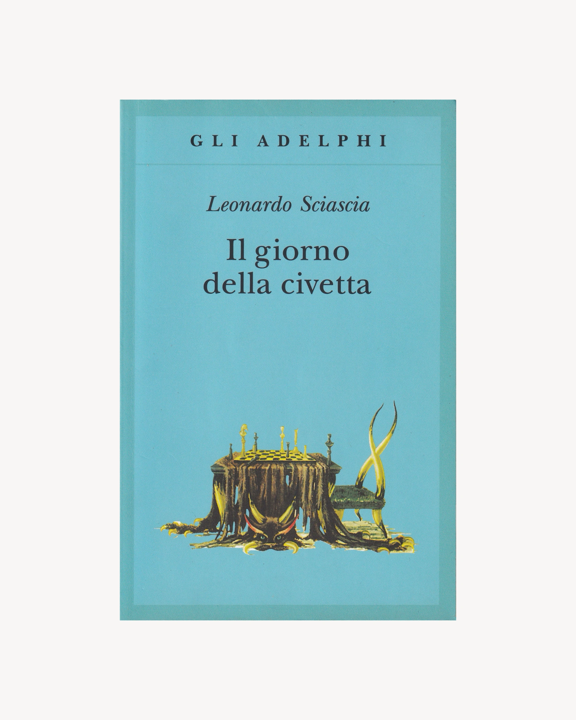 Il Giorno della Civetta - Leonardo Sciascia Old Books Adelphi